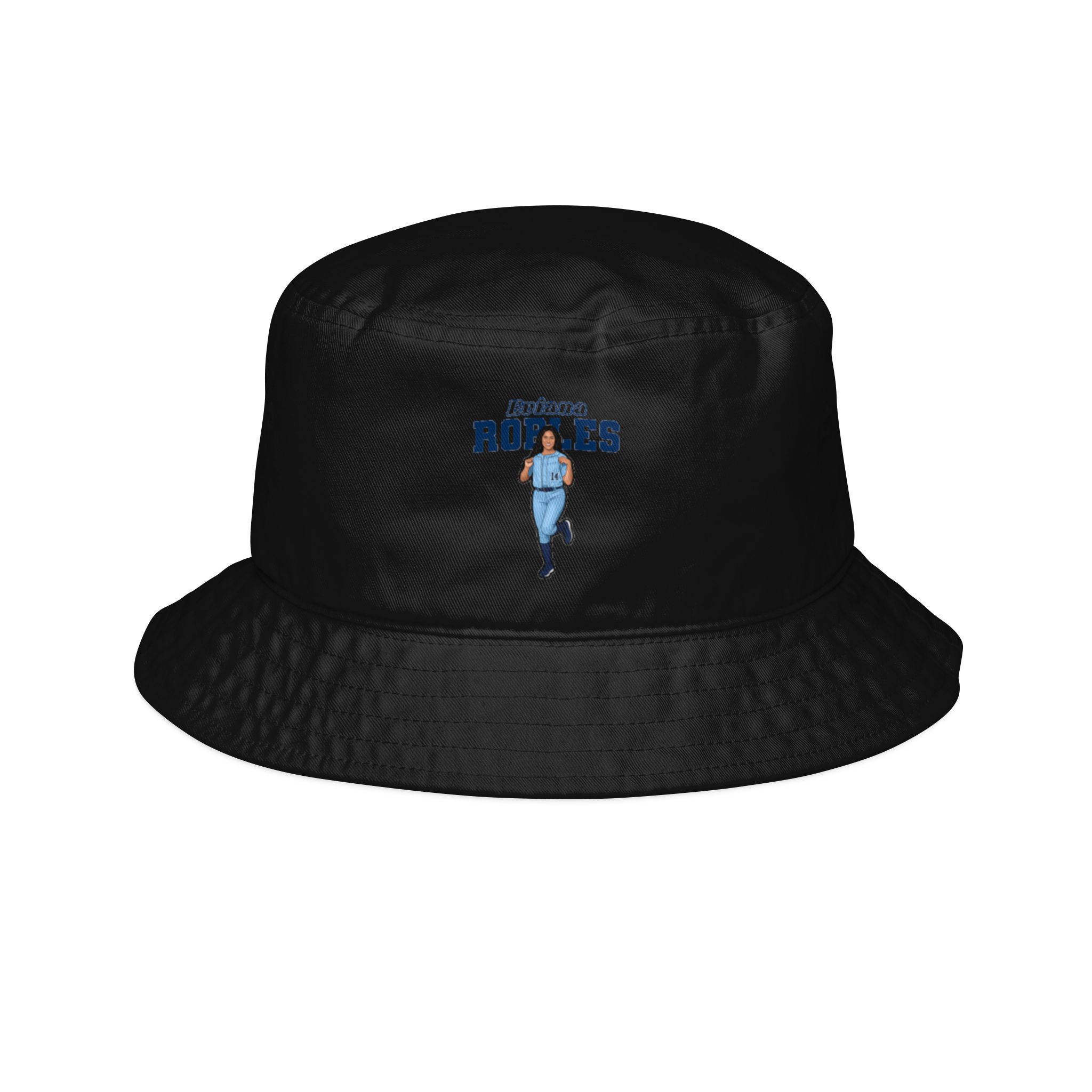 Bucket Hat — character_name_arch in Black