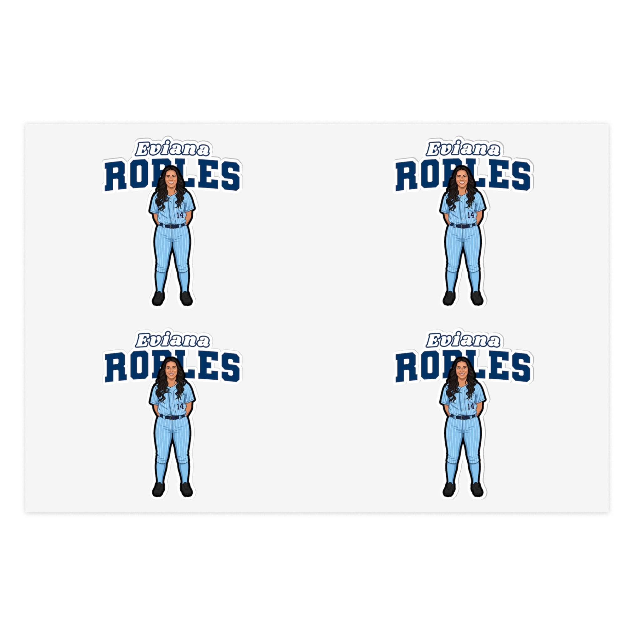 Sticker Sheet — character_name_arch in Classic