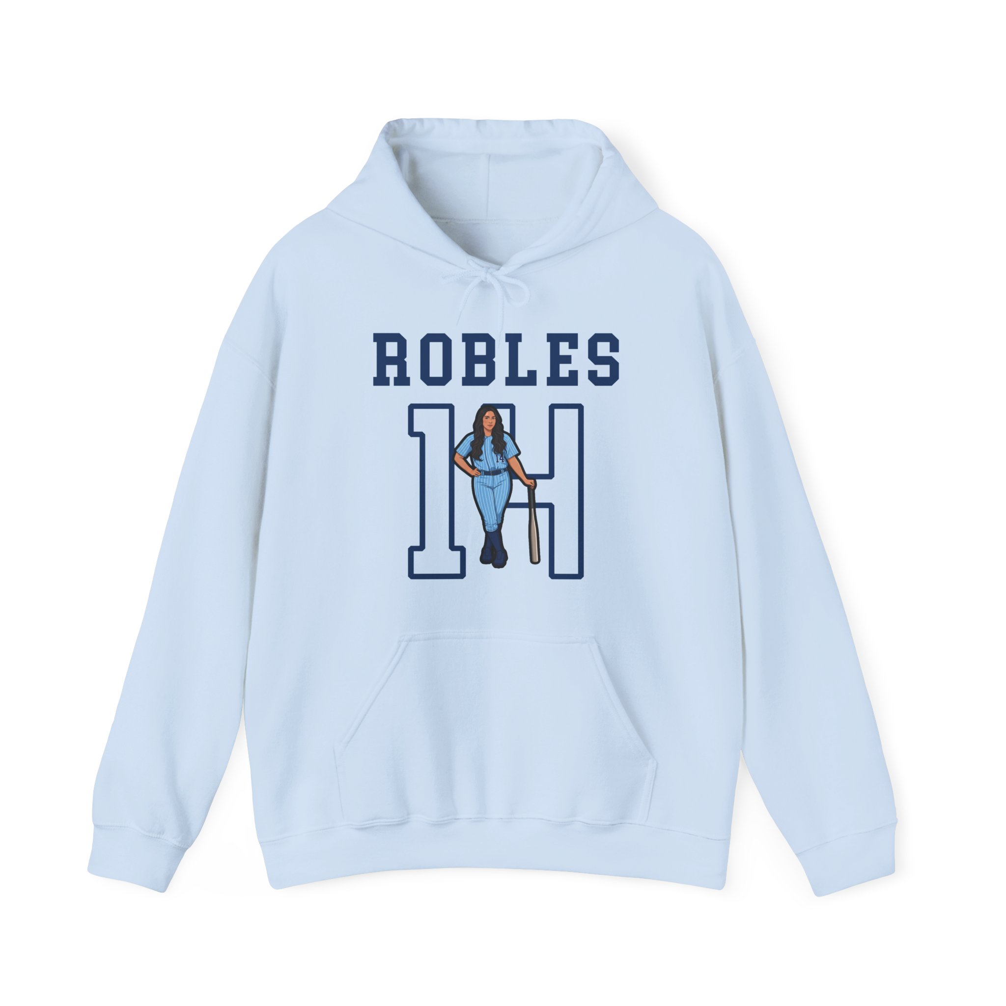 Hoodie — character_shirsey in Light Blue