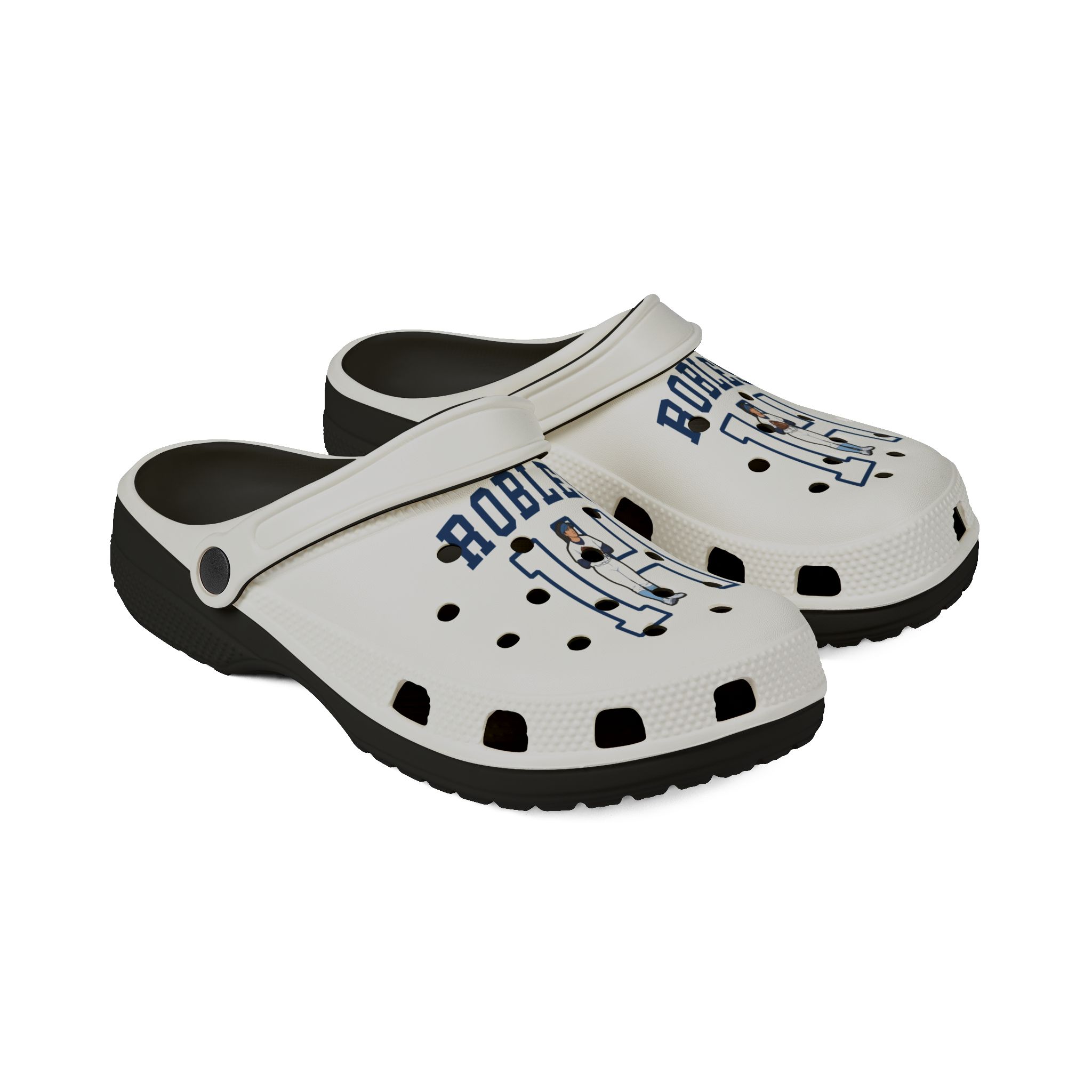 Rubber Clogs — character_shirsey in Black