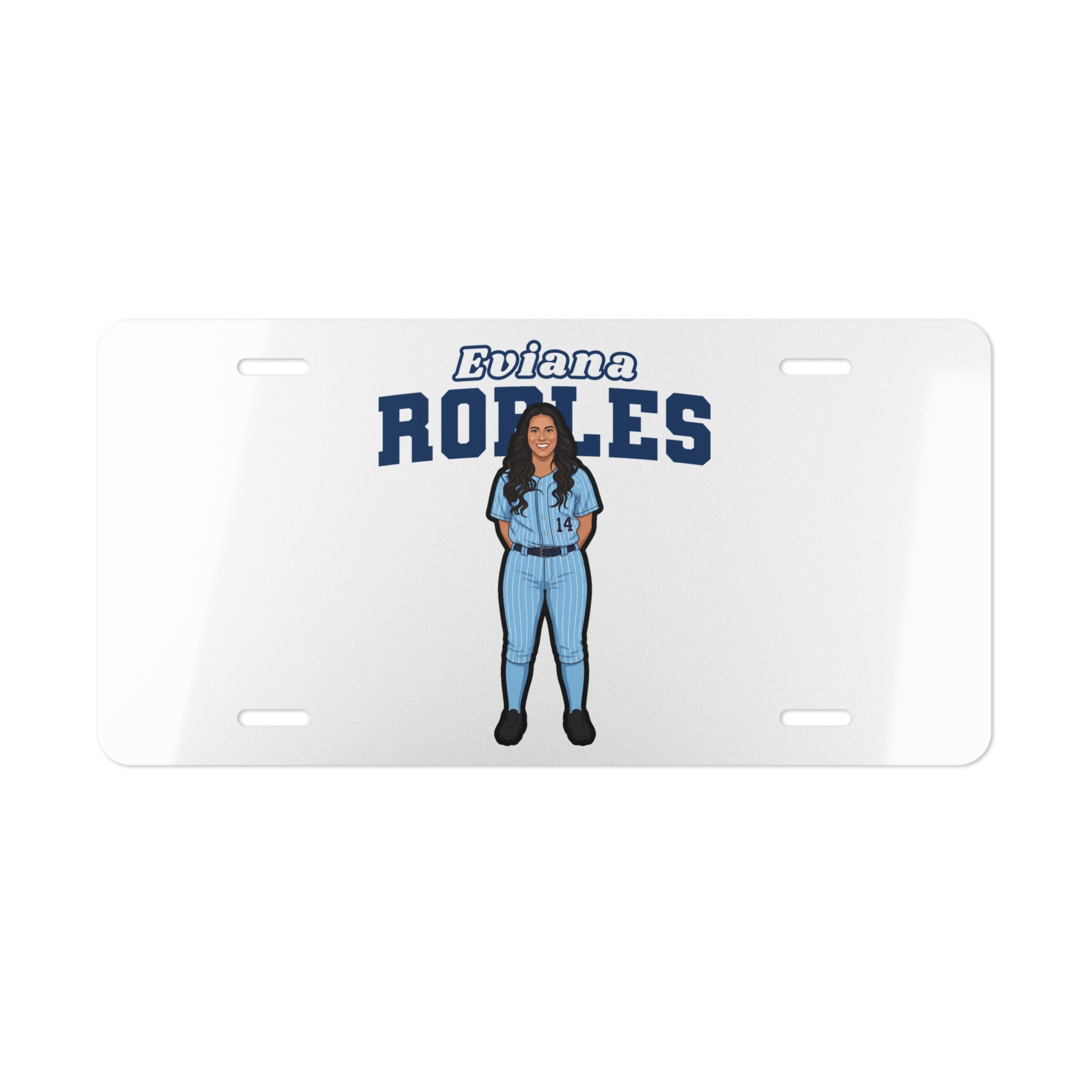 License Plate — character_name_arch in Classic