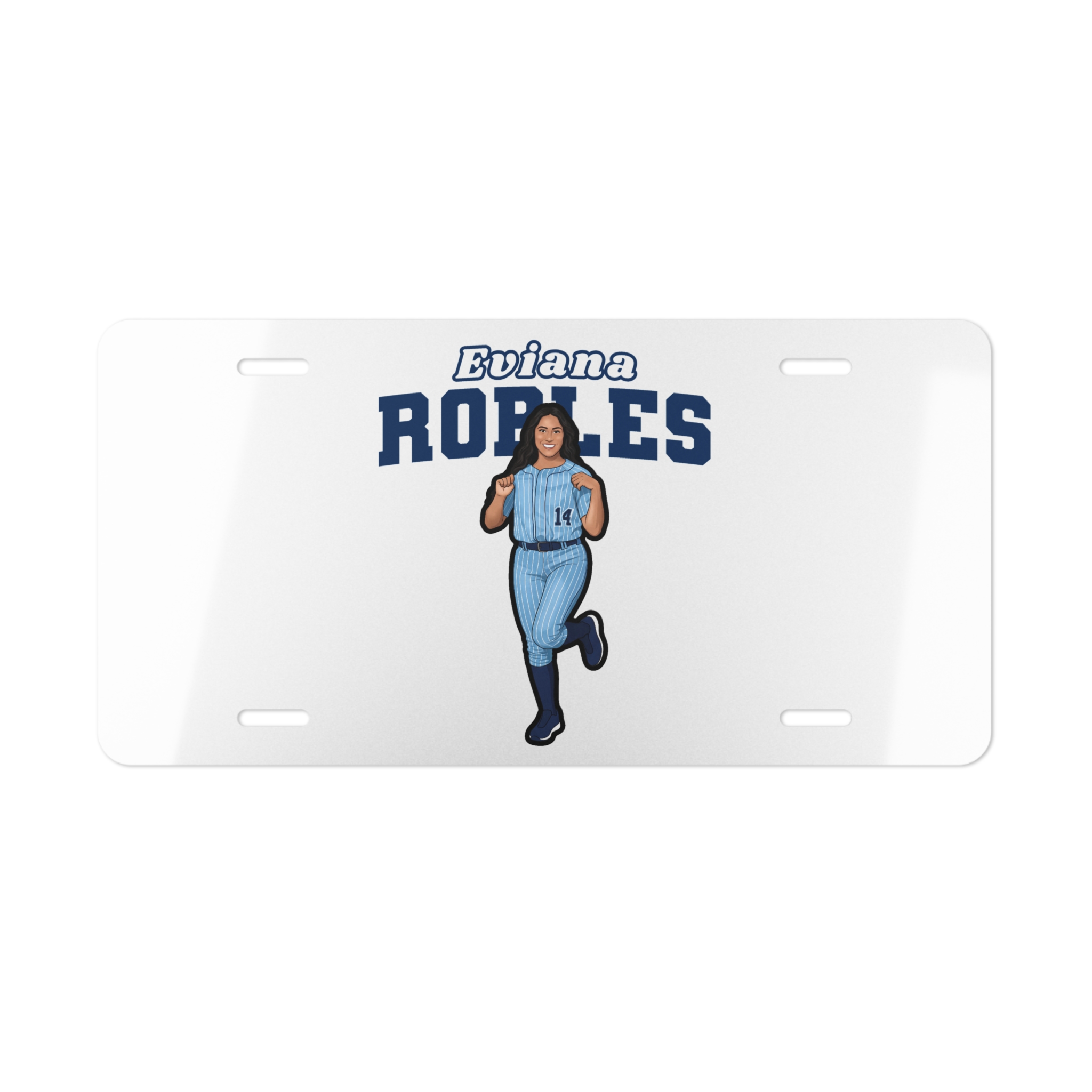 License Plate — character_name_arch in Classic