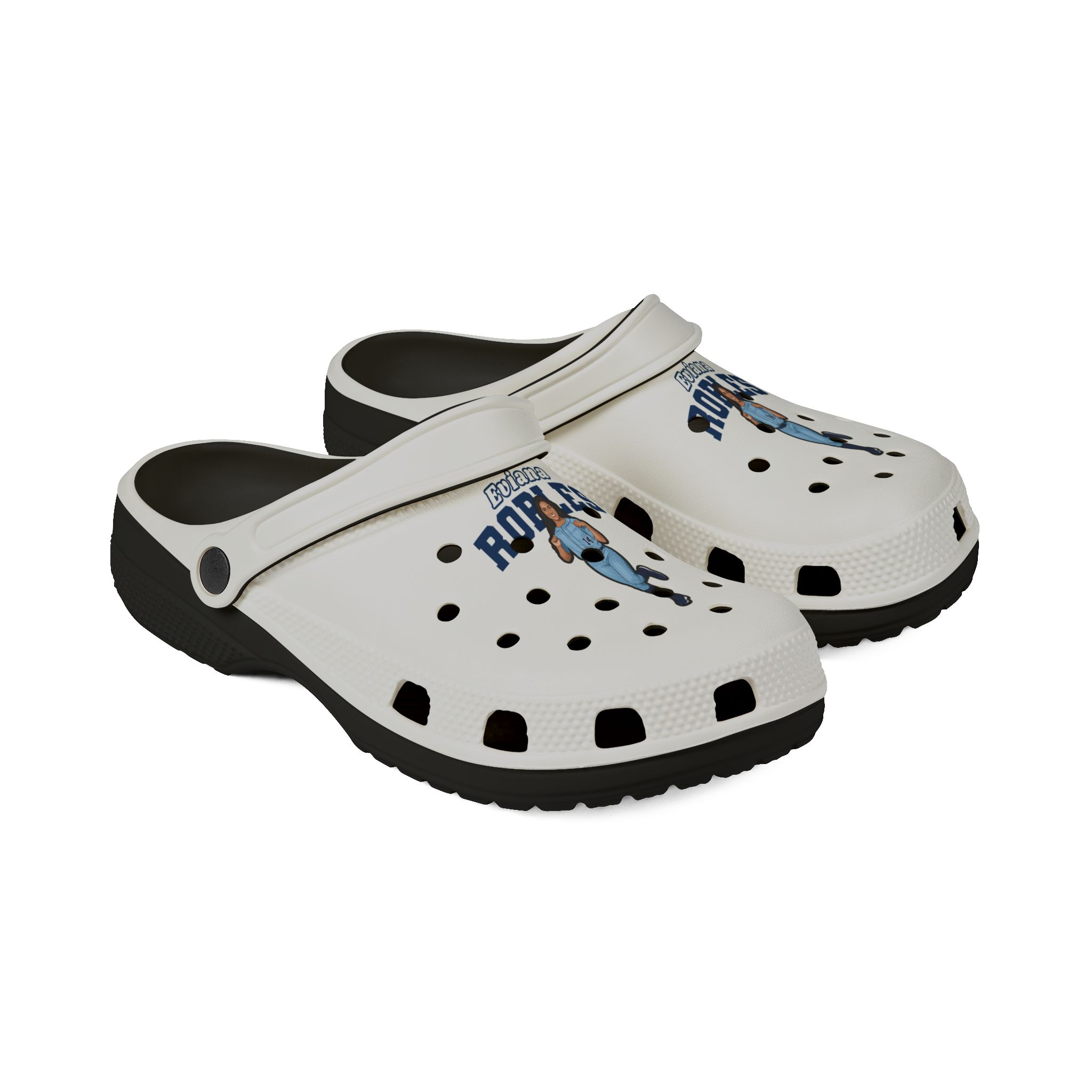 Rubber Clogs — character_name_arch in Black