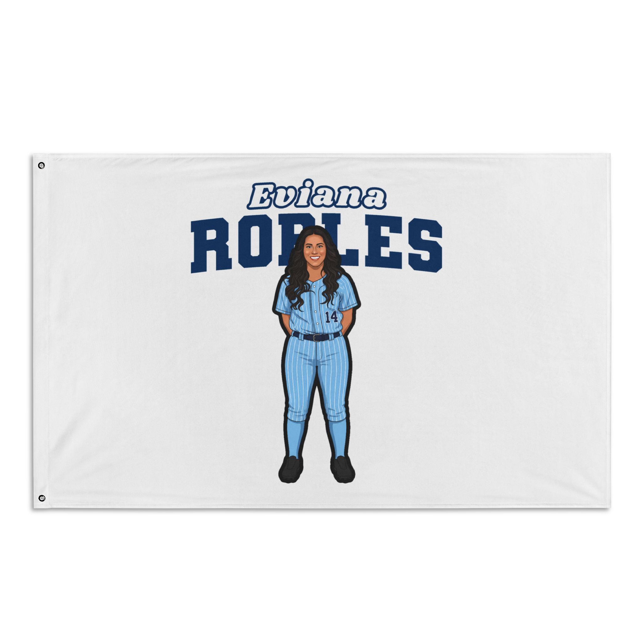 Flag (35 × 56 in) — character_name_arch in Classic