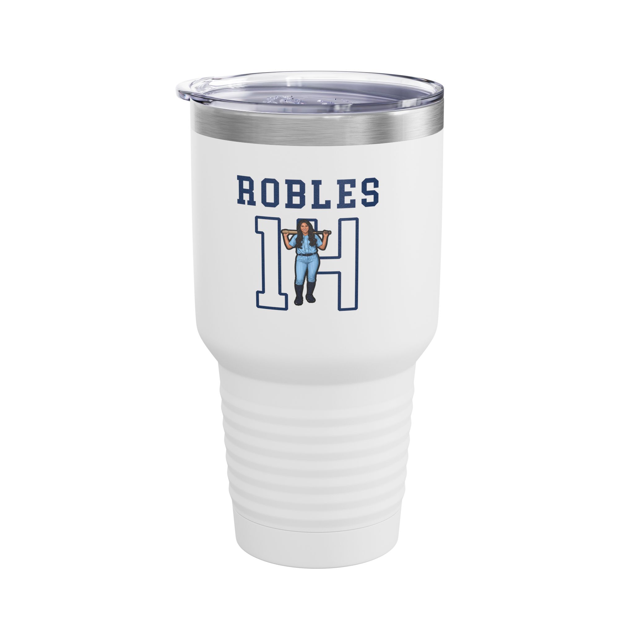30oz Tumbler — character_shirsey in White