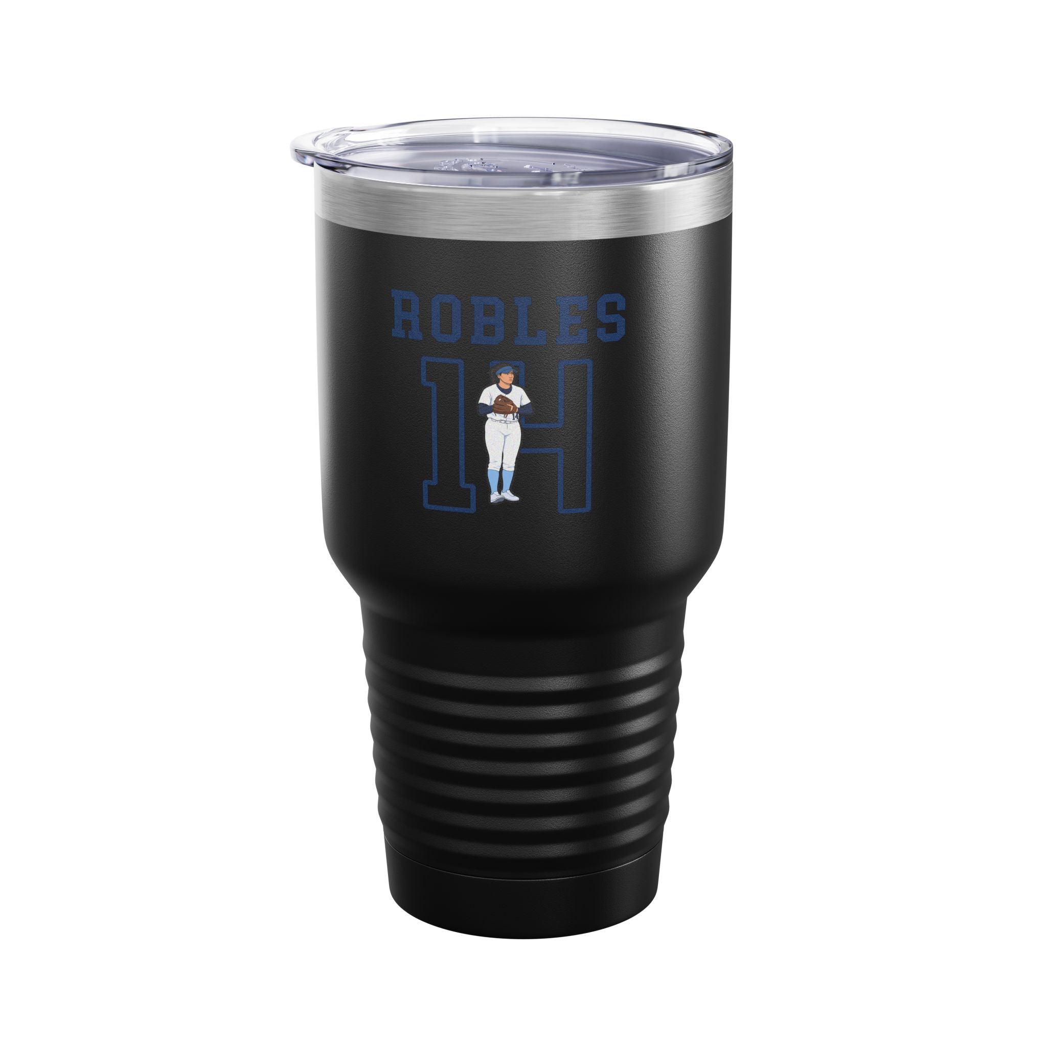 30oz Tumbler — character_shirsey in Black