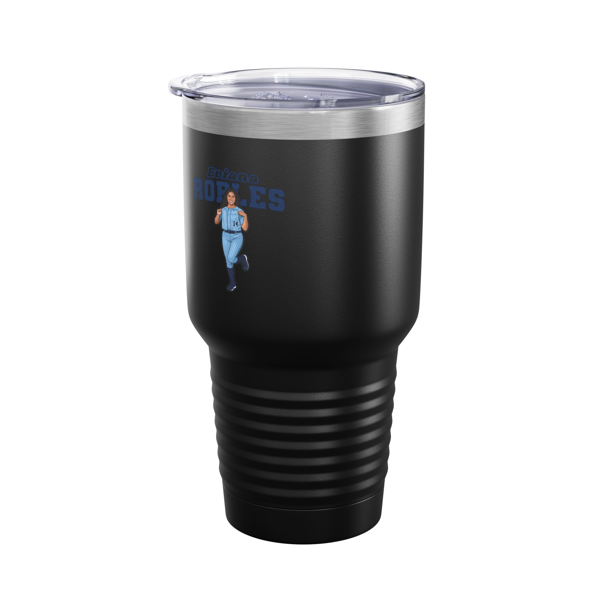 30oz Tumbler — character_name_arch in Black