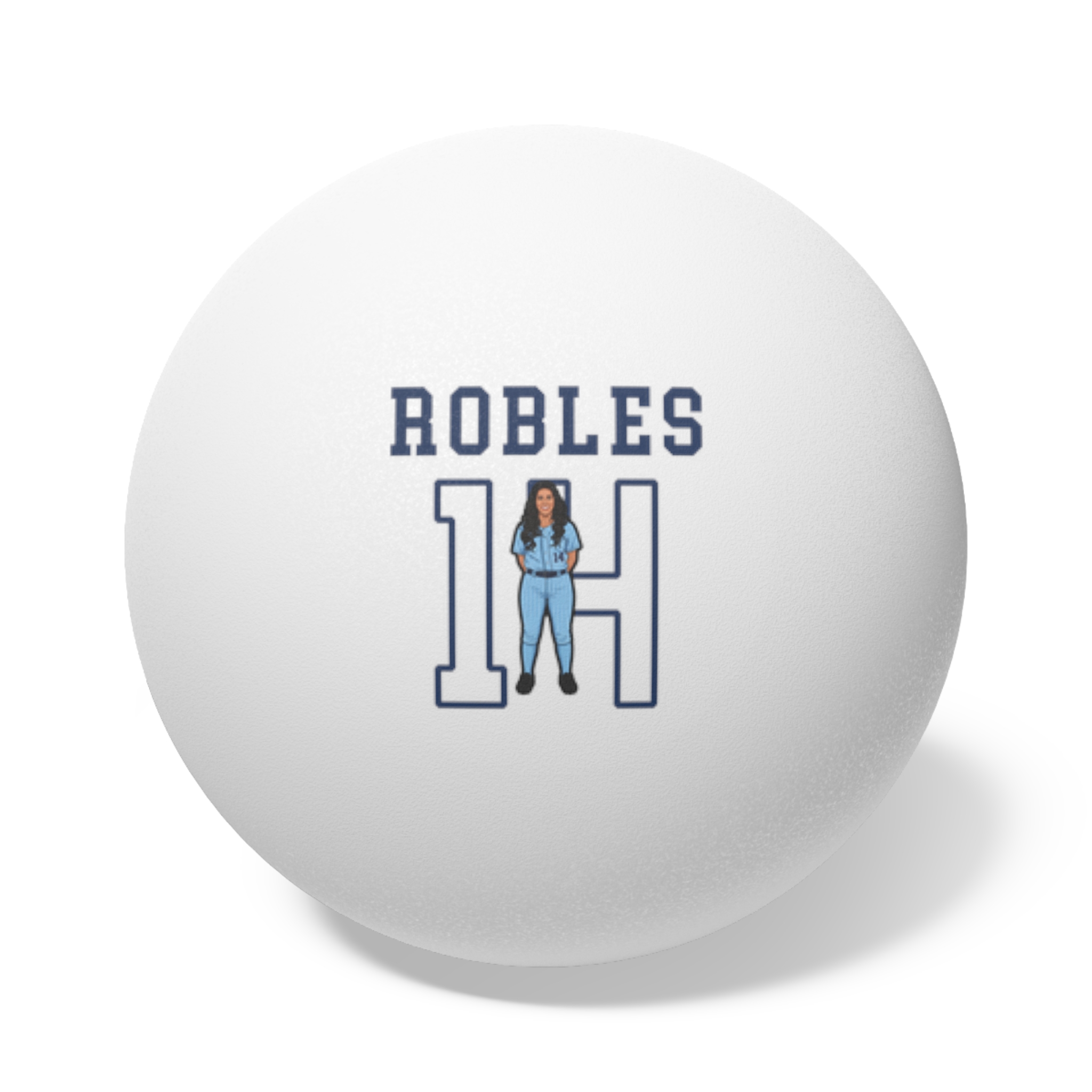 Ping Pong Balls, 6 pcs — character_shirsey in White