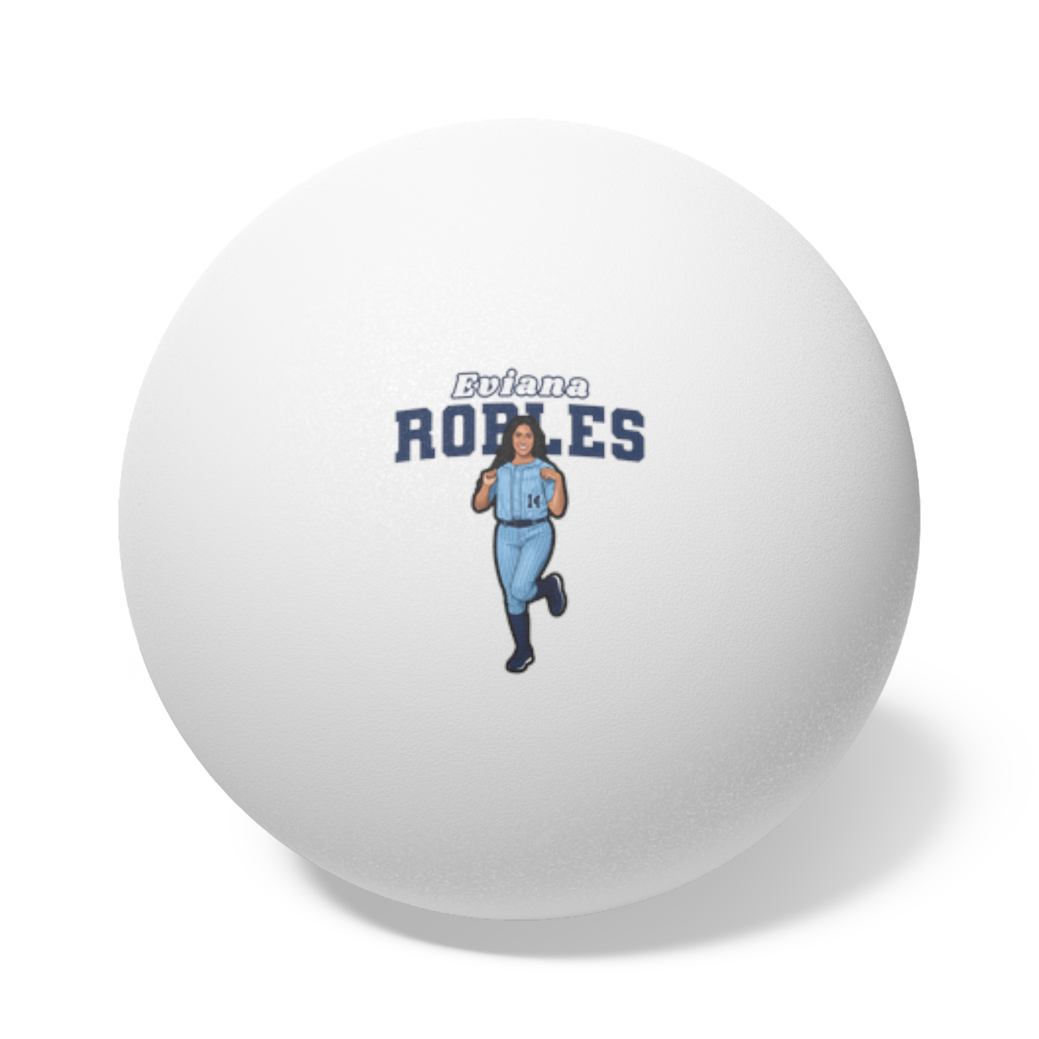 Ping Pong Balls, 6 pcs — character_name_arch in White