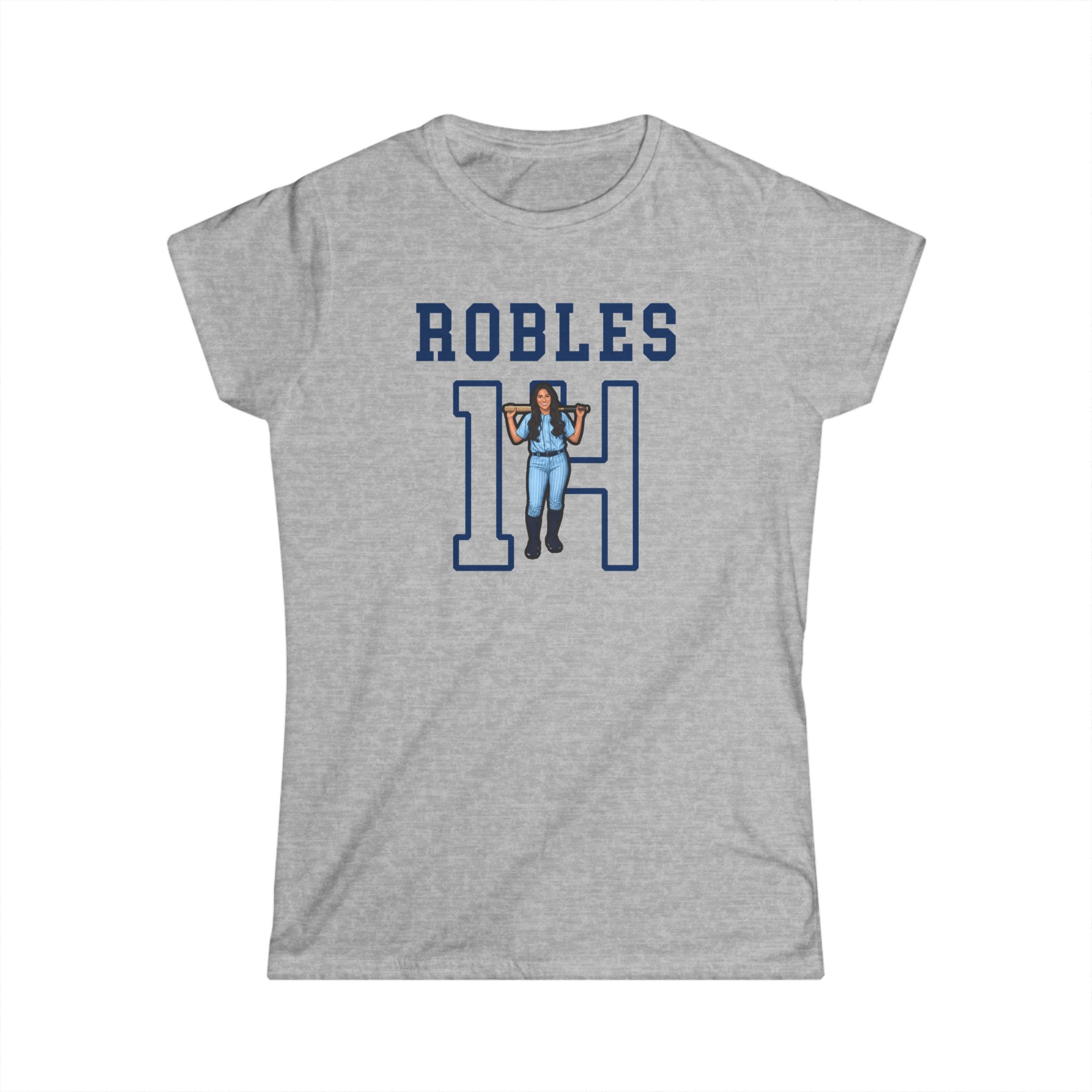 Women's Softstyle Tee — character_shirsey in Grey