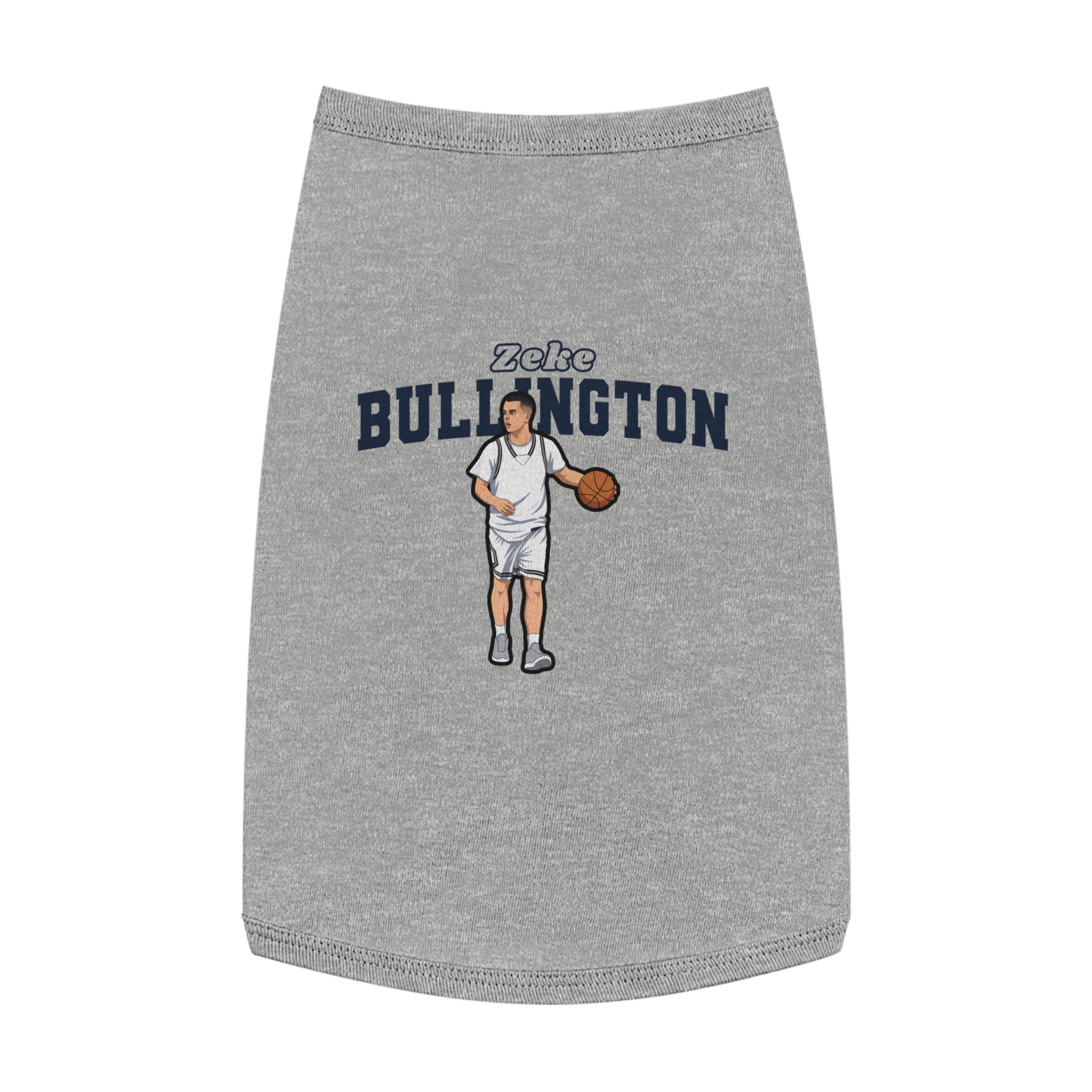 Pet Tank Top — character_name_arch in White