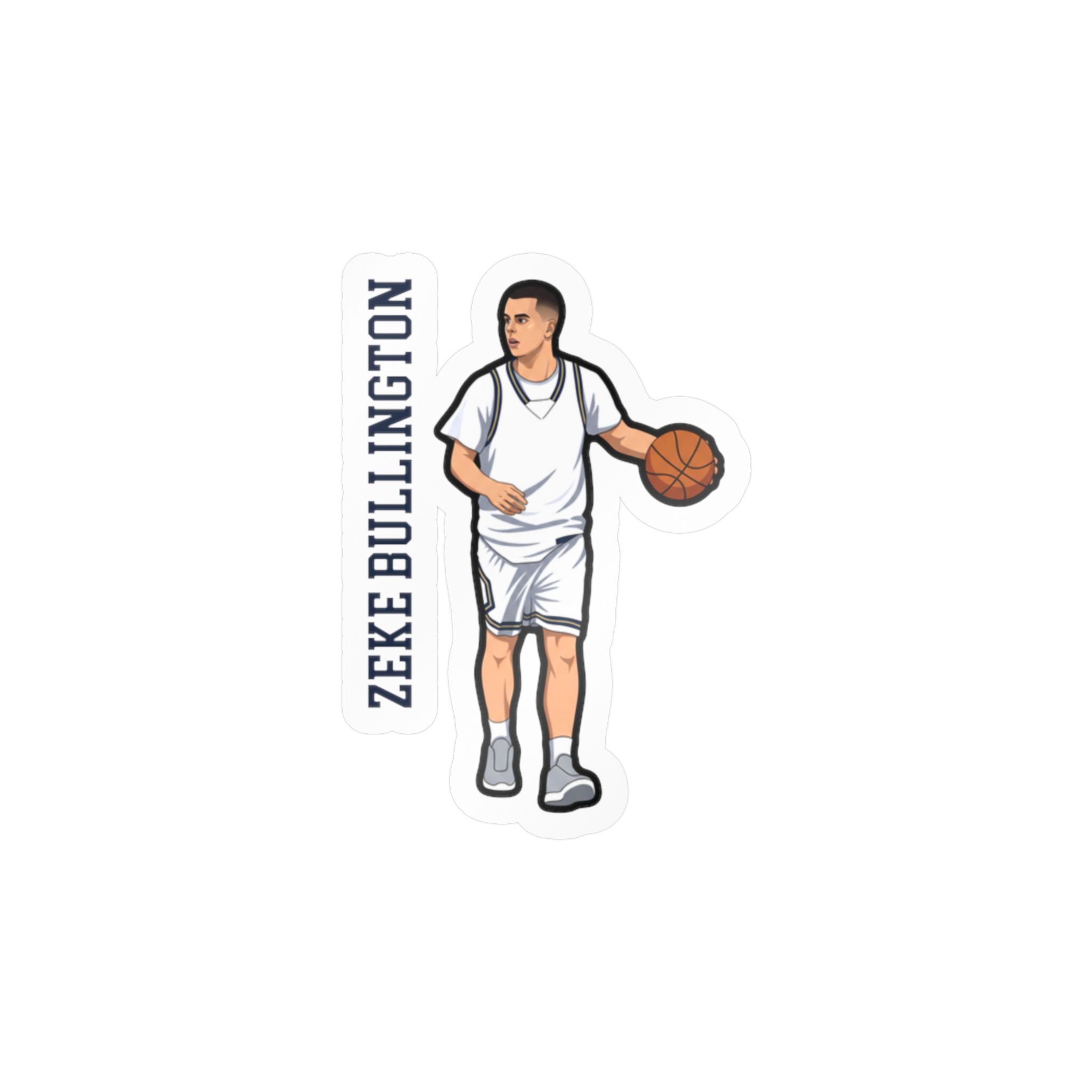 Vinyl Sticker — character_name_vertical in Classic