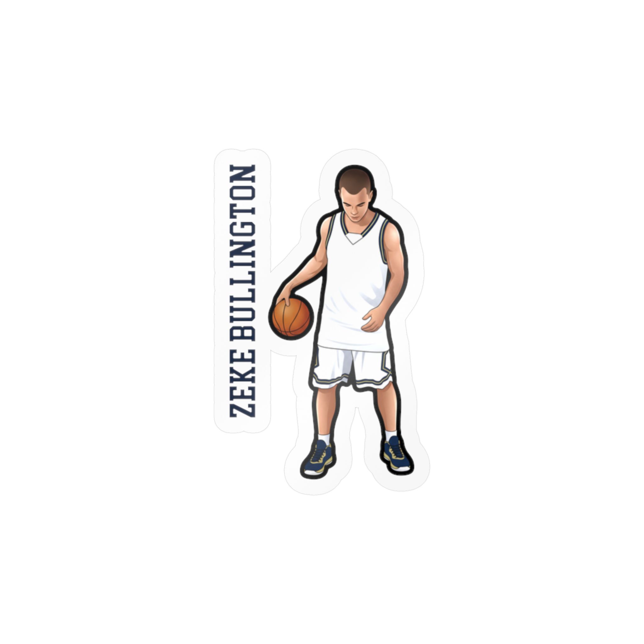 Vinyl Sticker — character_name_vertical in Classic