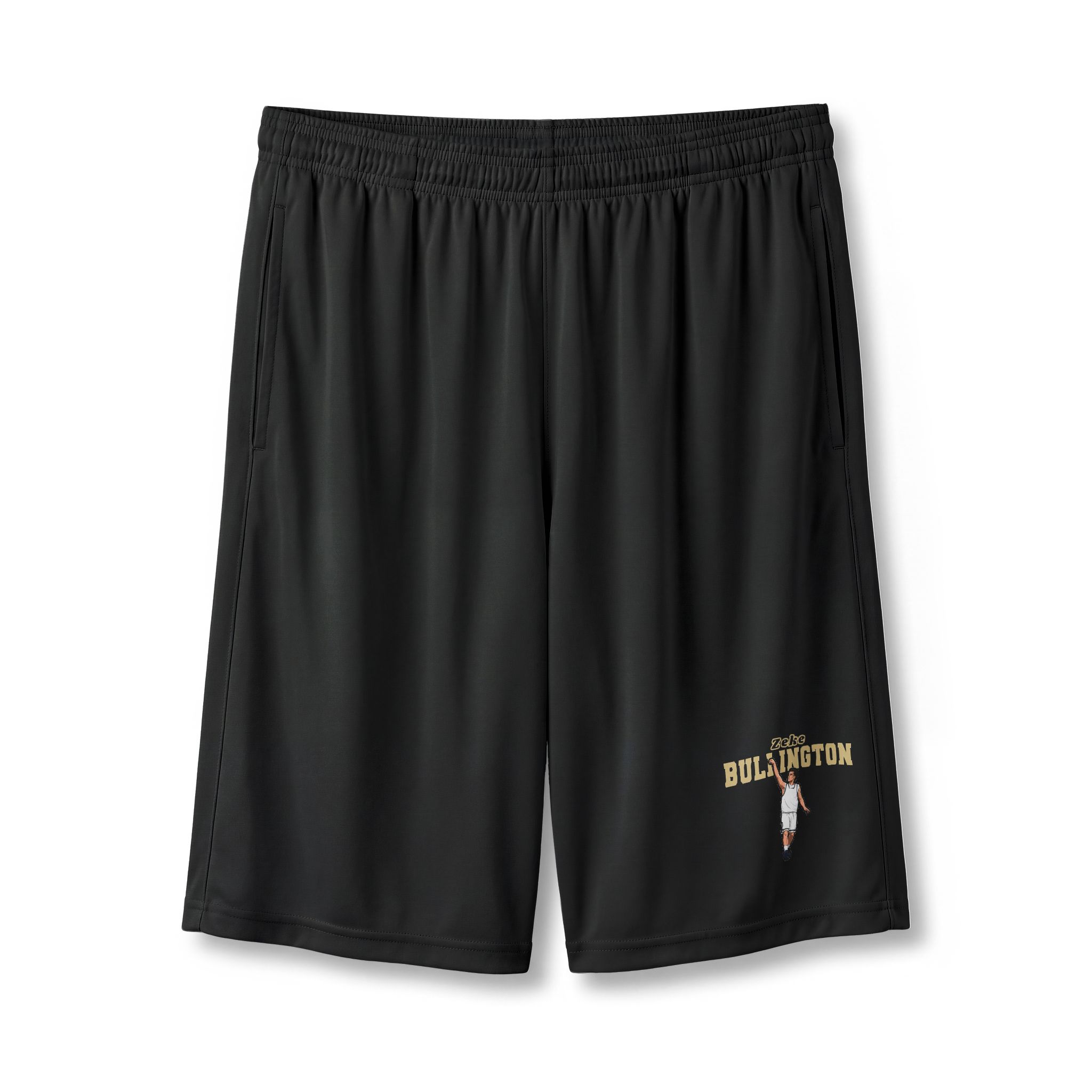 Shorts — character_name_arch in Black