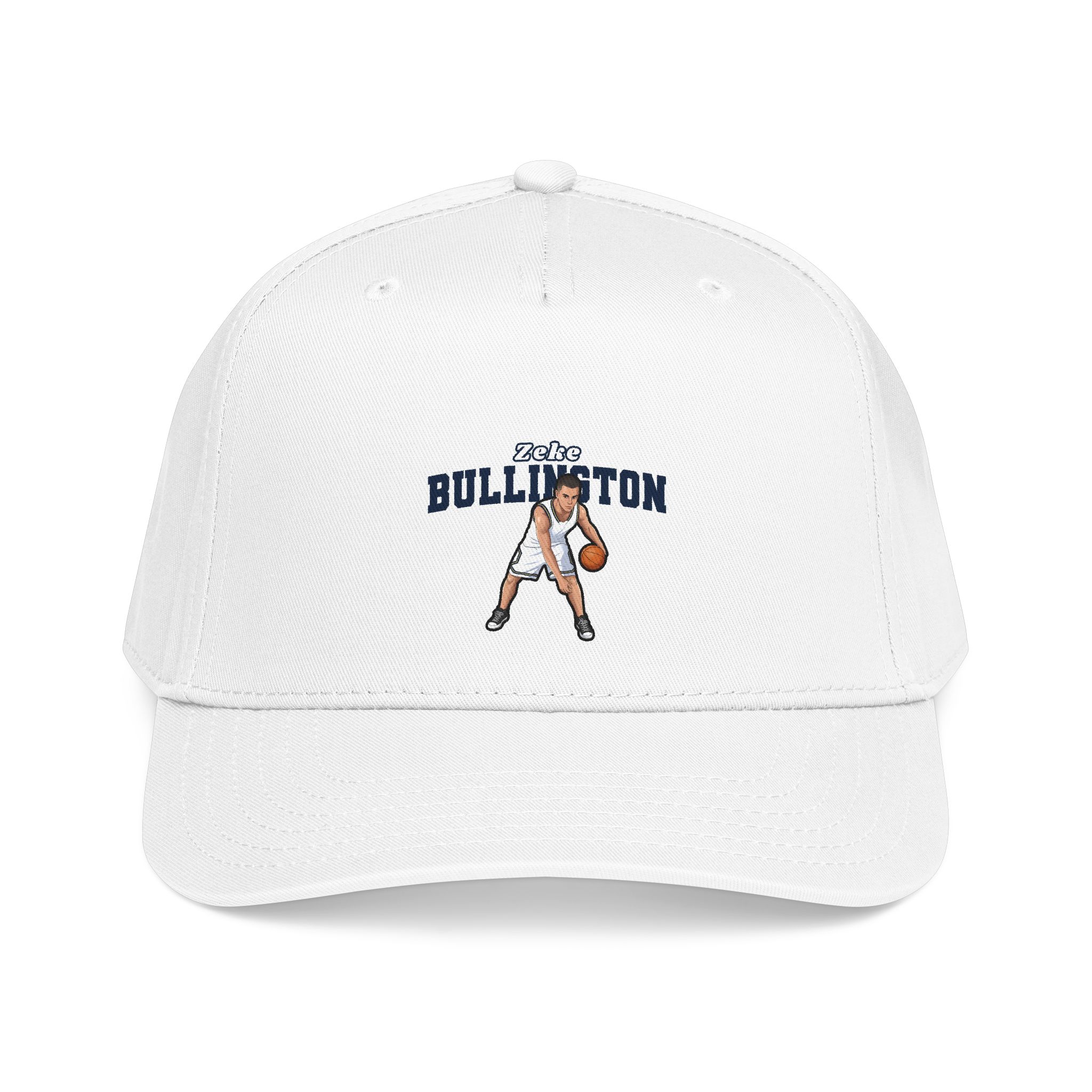 Baseball Cap — character_name_arch in White