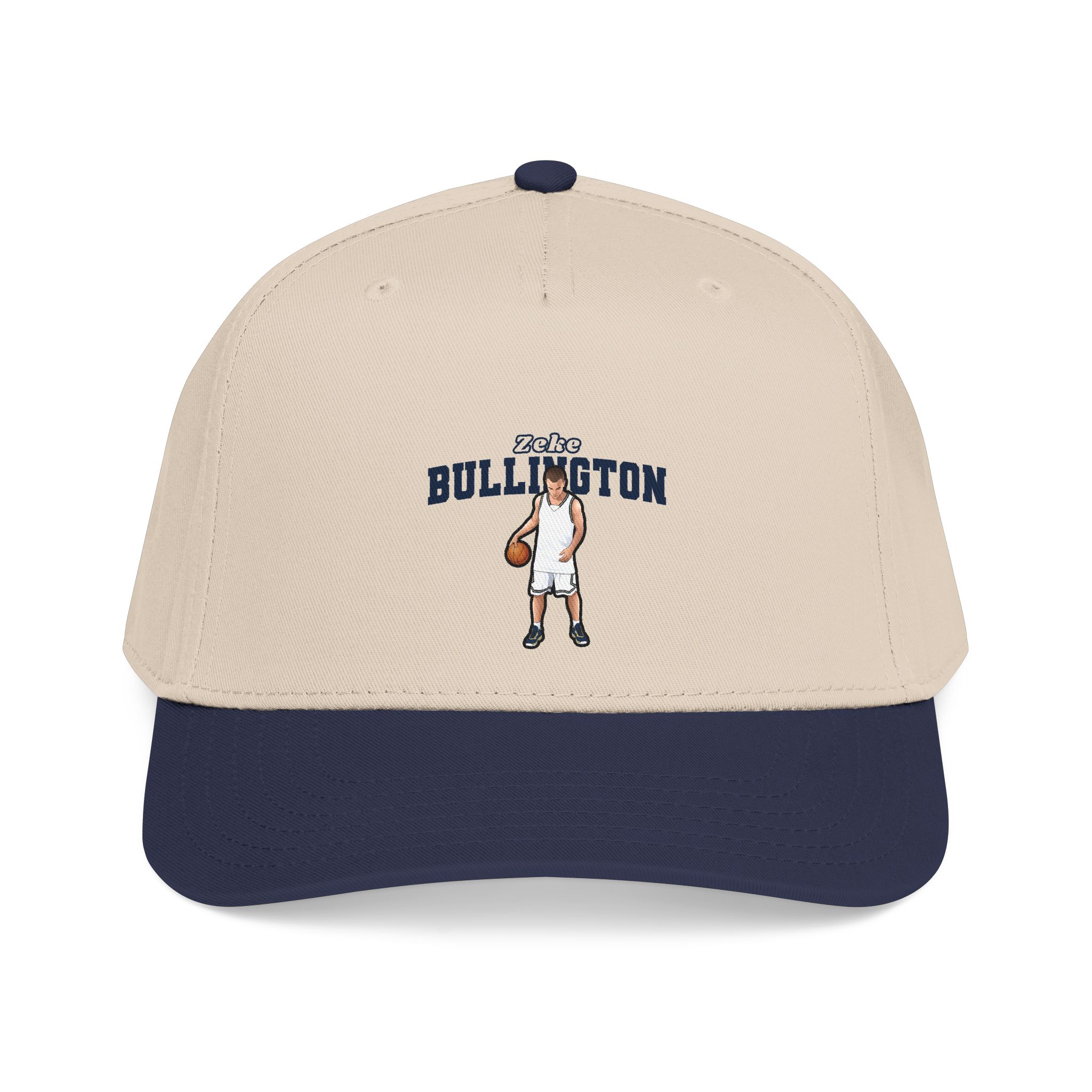 Baseball Cap — character_name_arch in Navy / Natural