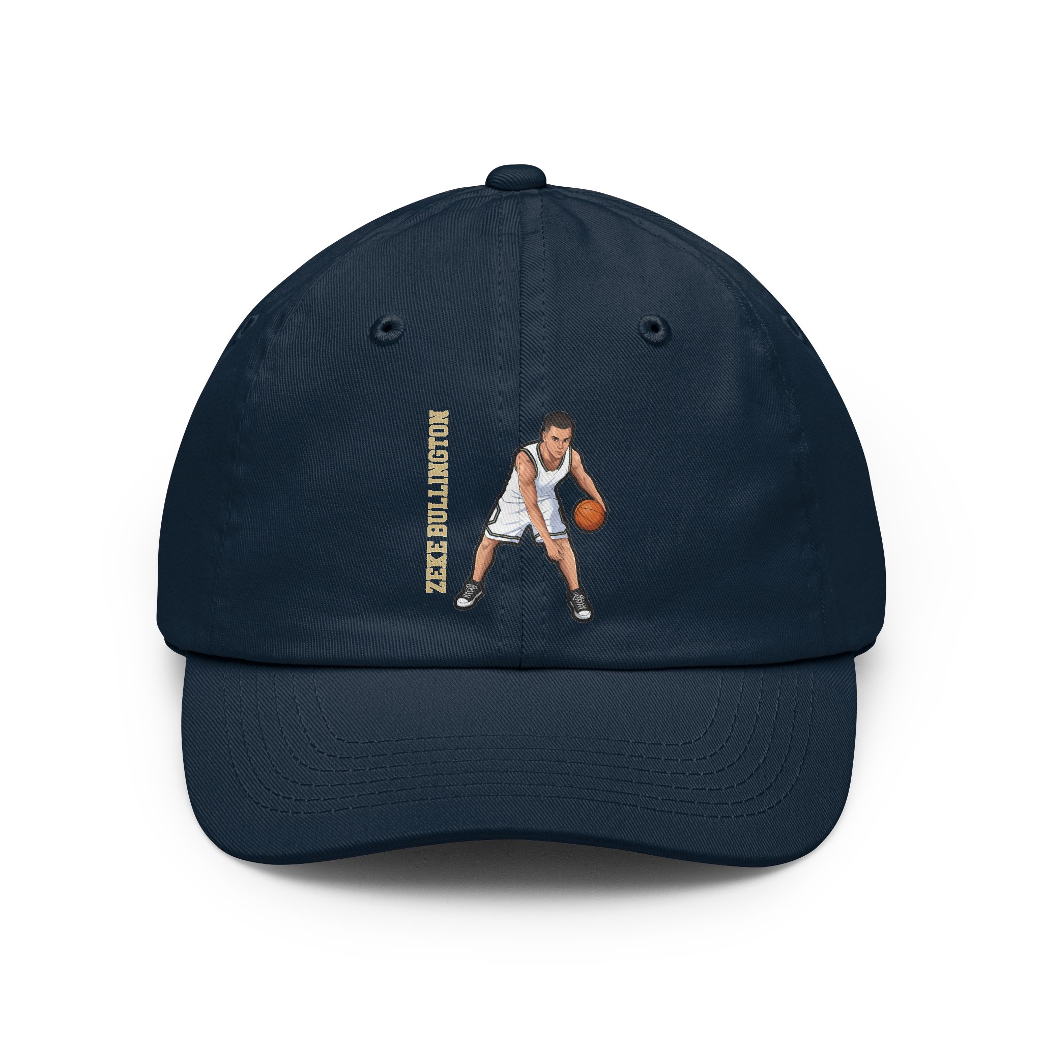 Classic Cap — character_name_vertical in Navy
