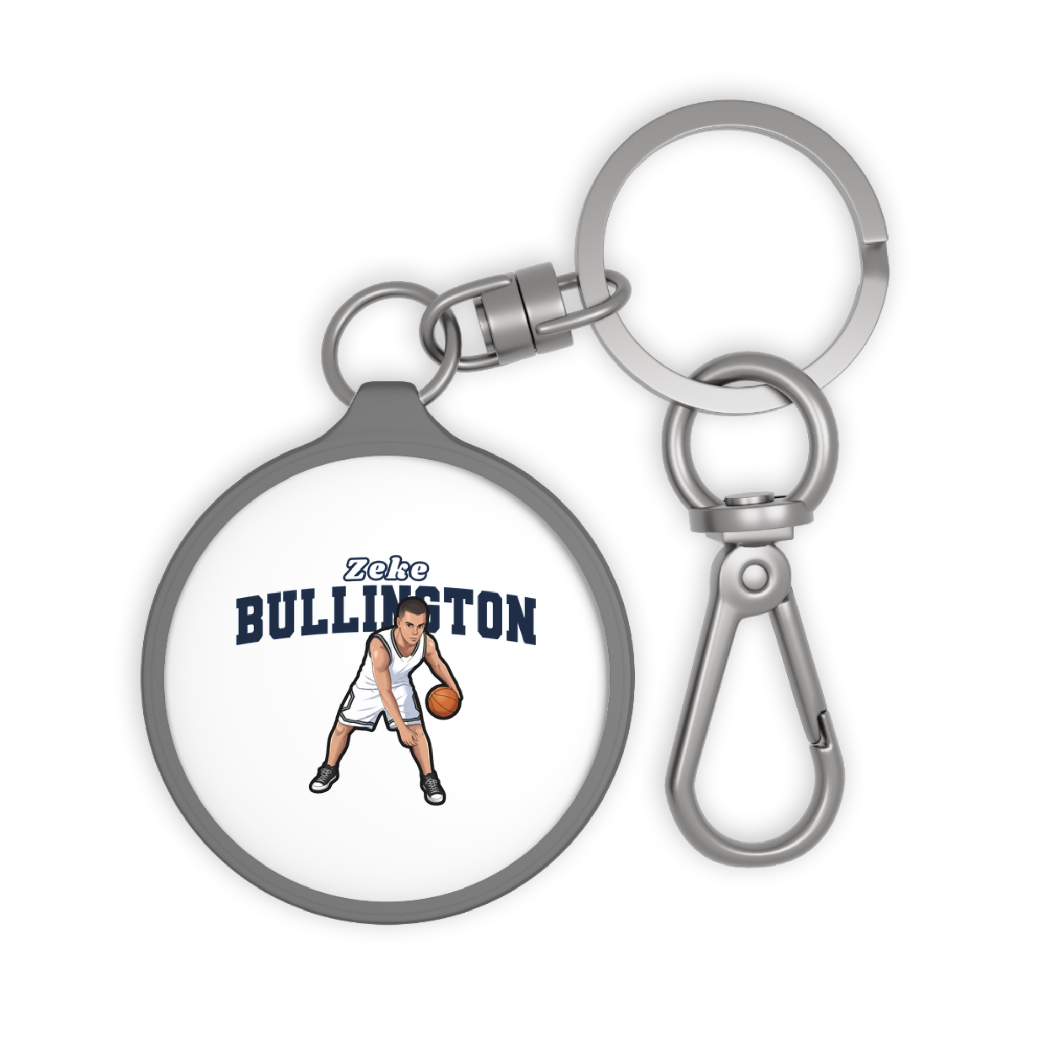Keychain — character_name_arch in Grey