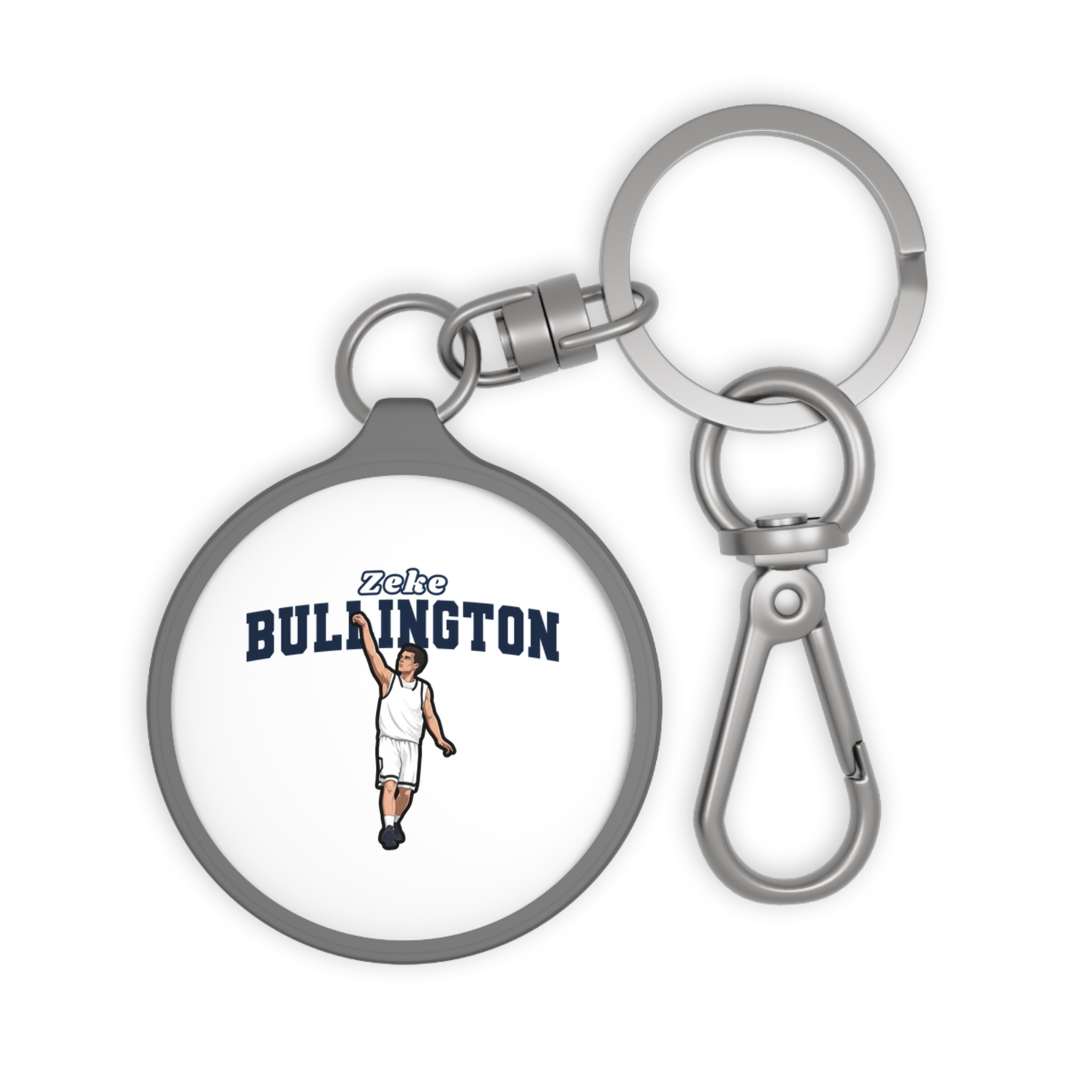 Keychain — character_name_arch in Grey