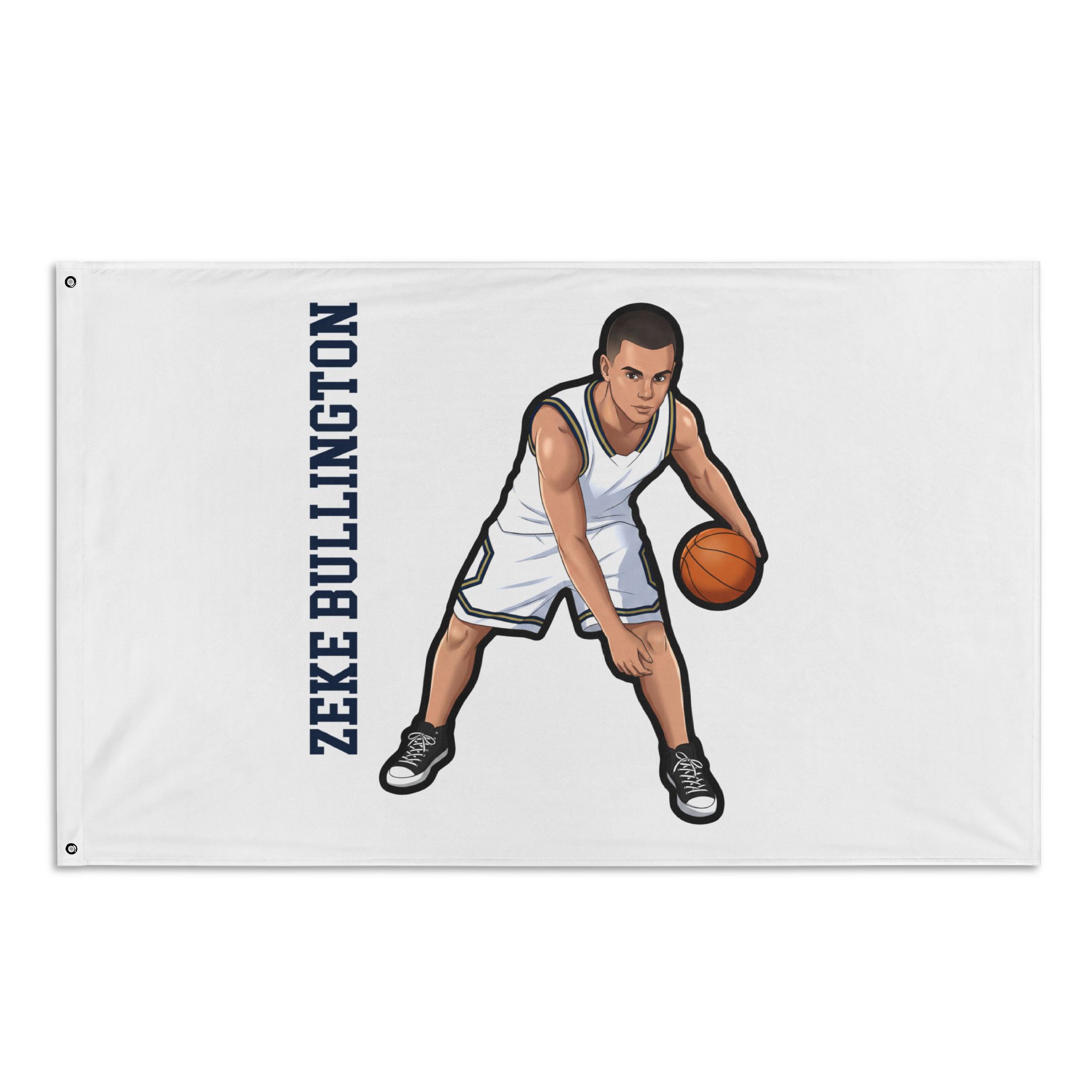 Flag (35 × 56 in) — character_name_vertical in Classic