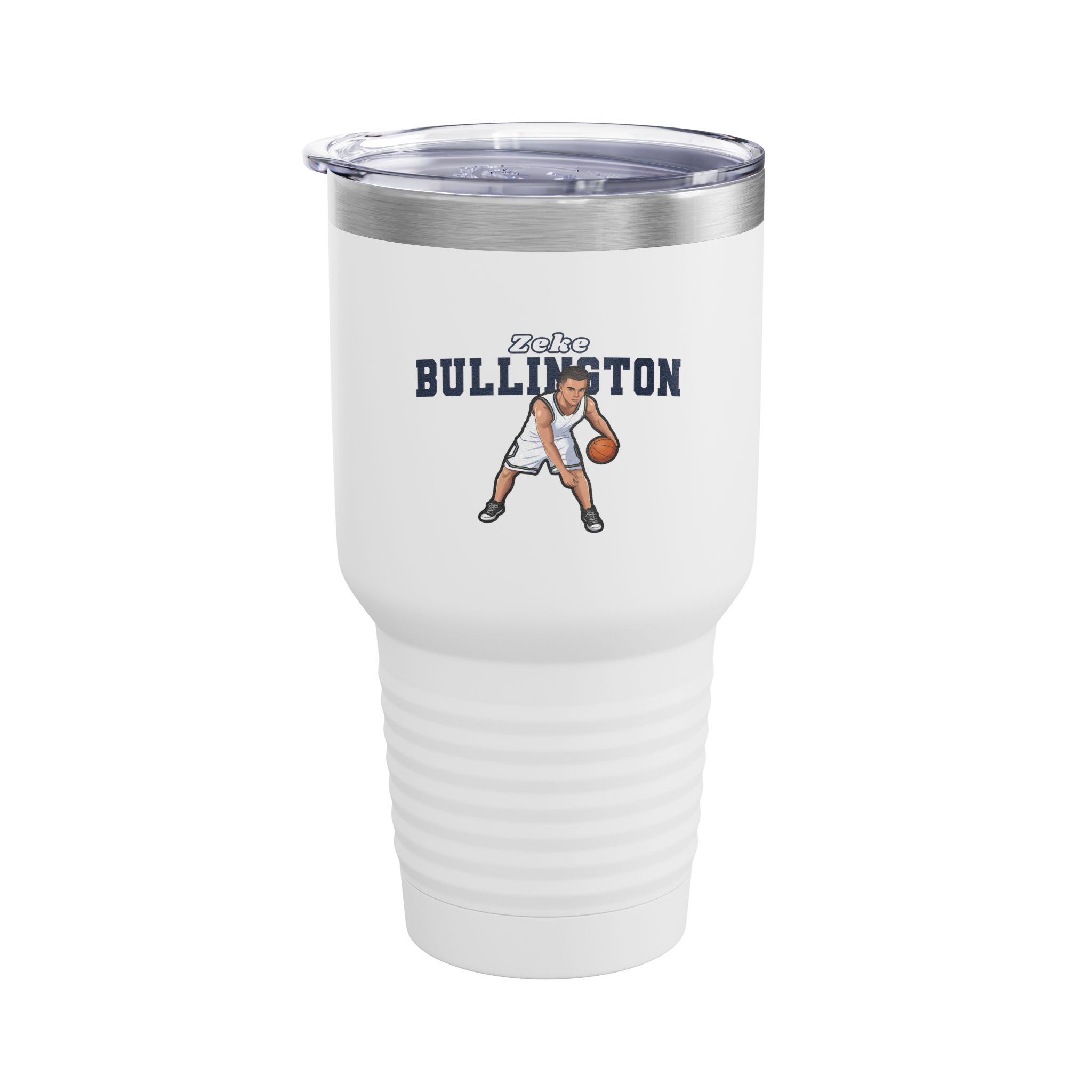 30oz Tumbler — character_name_arch in White