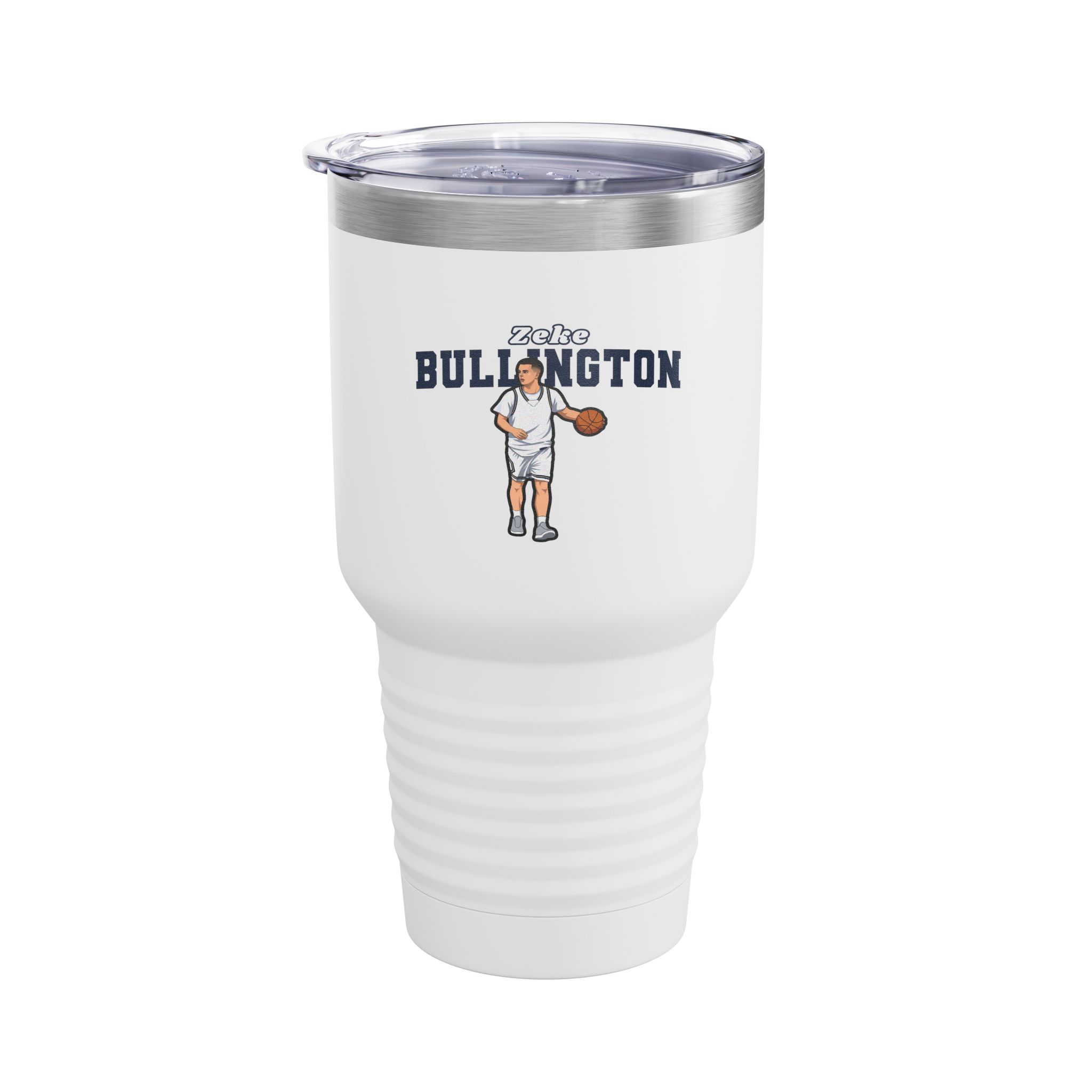 30oz Tumbler — character_name_arch in White