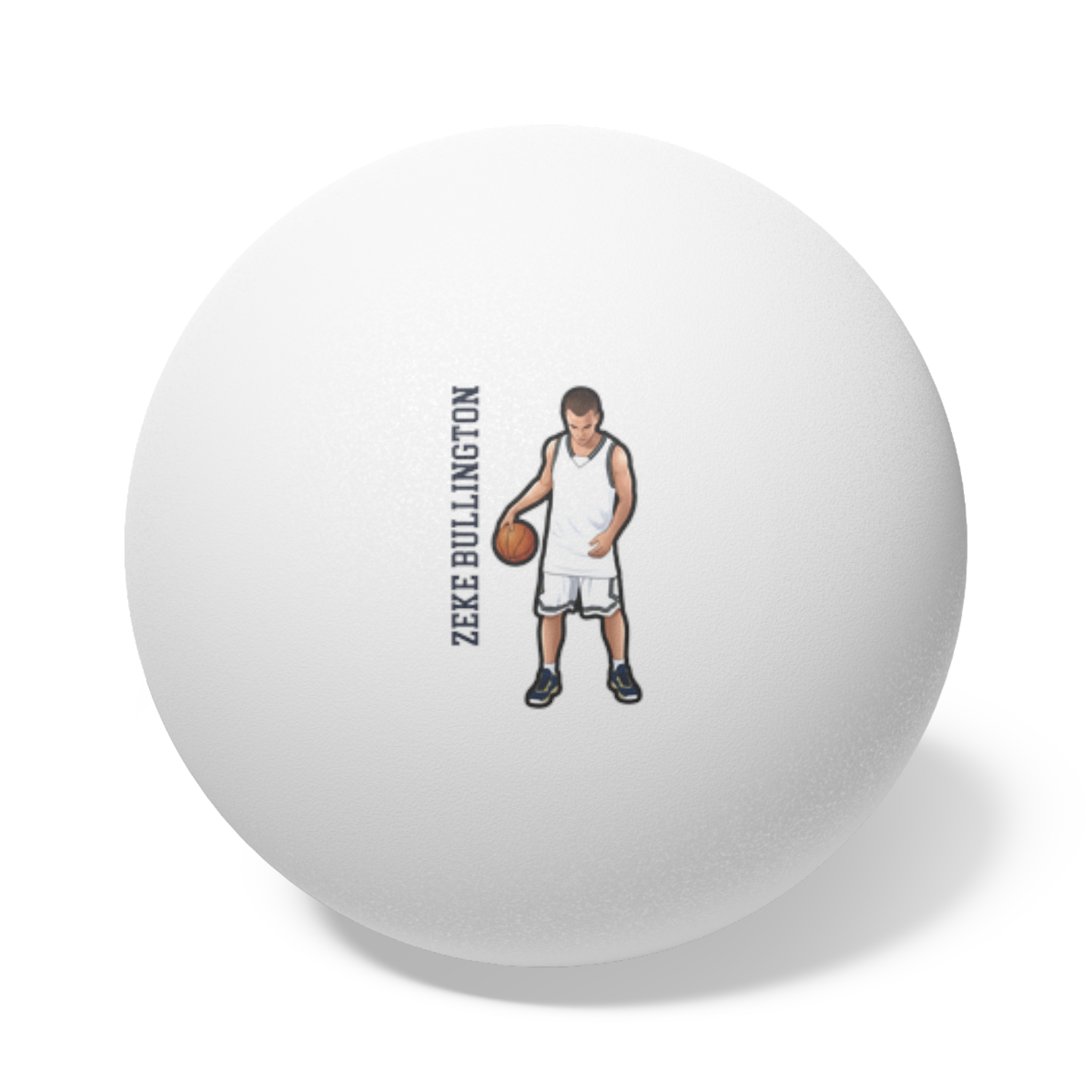 Ping Pong Balls, 6 pcs — character_name_vertical in White