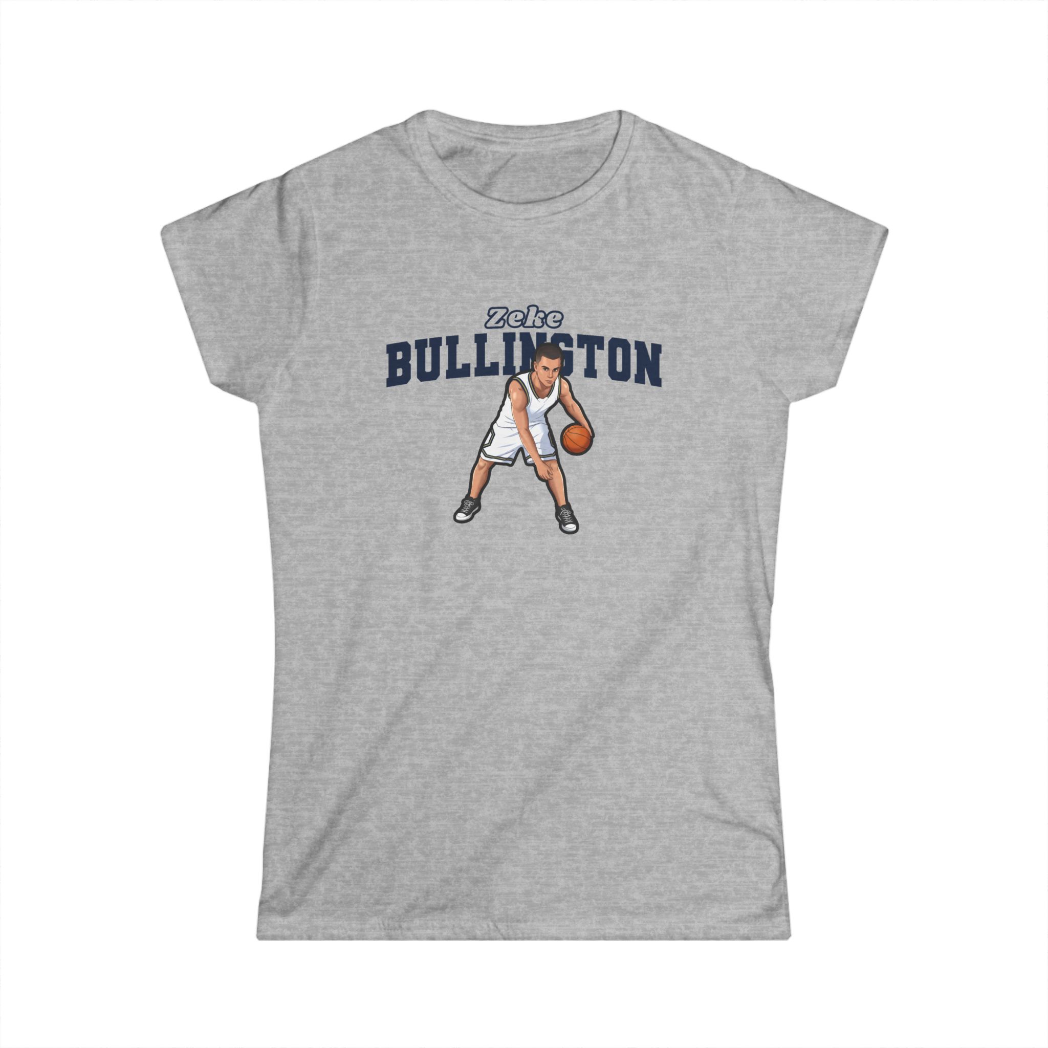 Women's Softstyle Tee — character_name_arch in Grey