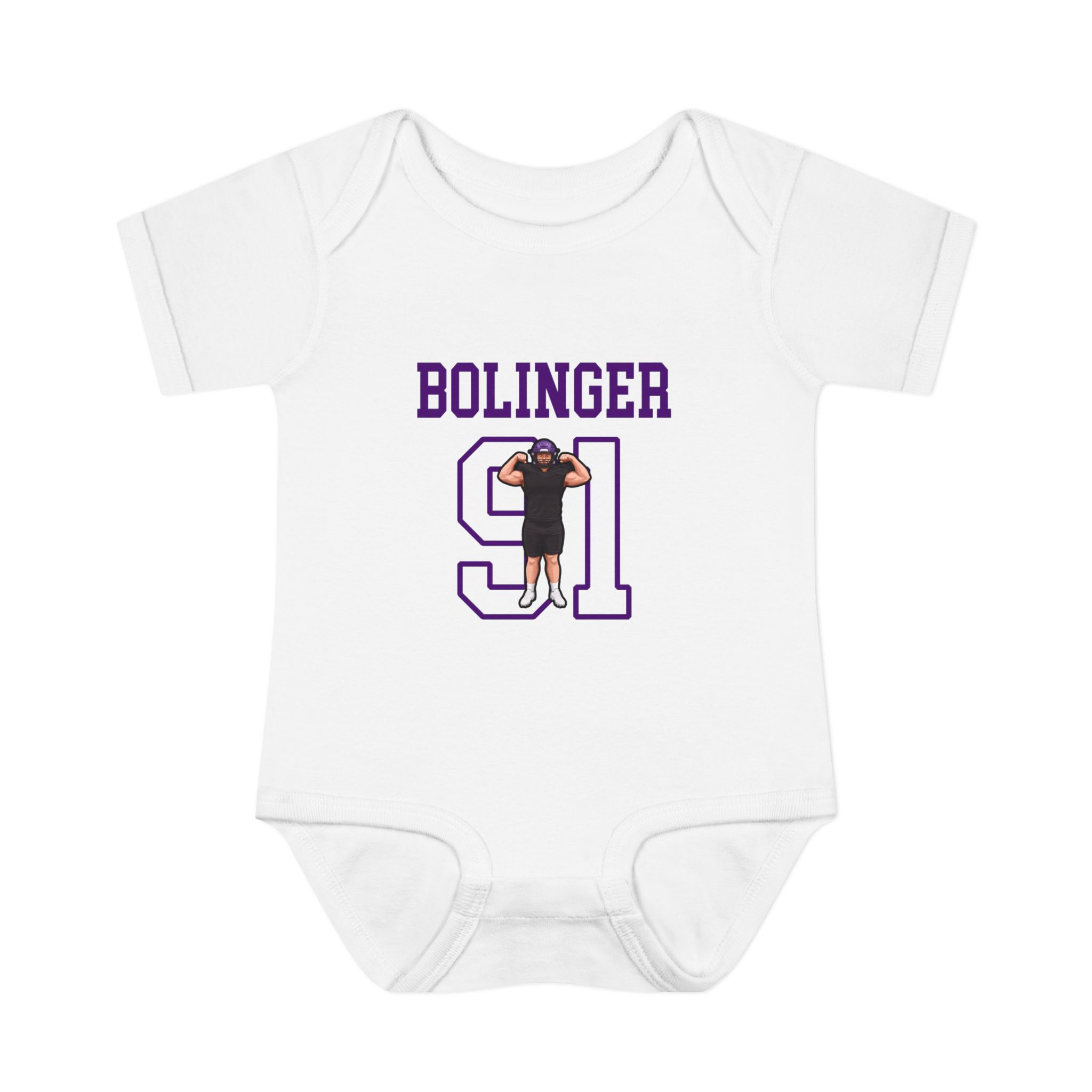 Baby Onesie — character_shirsey in White