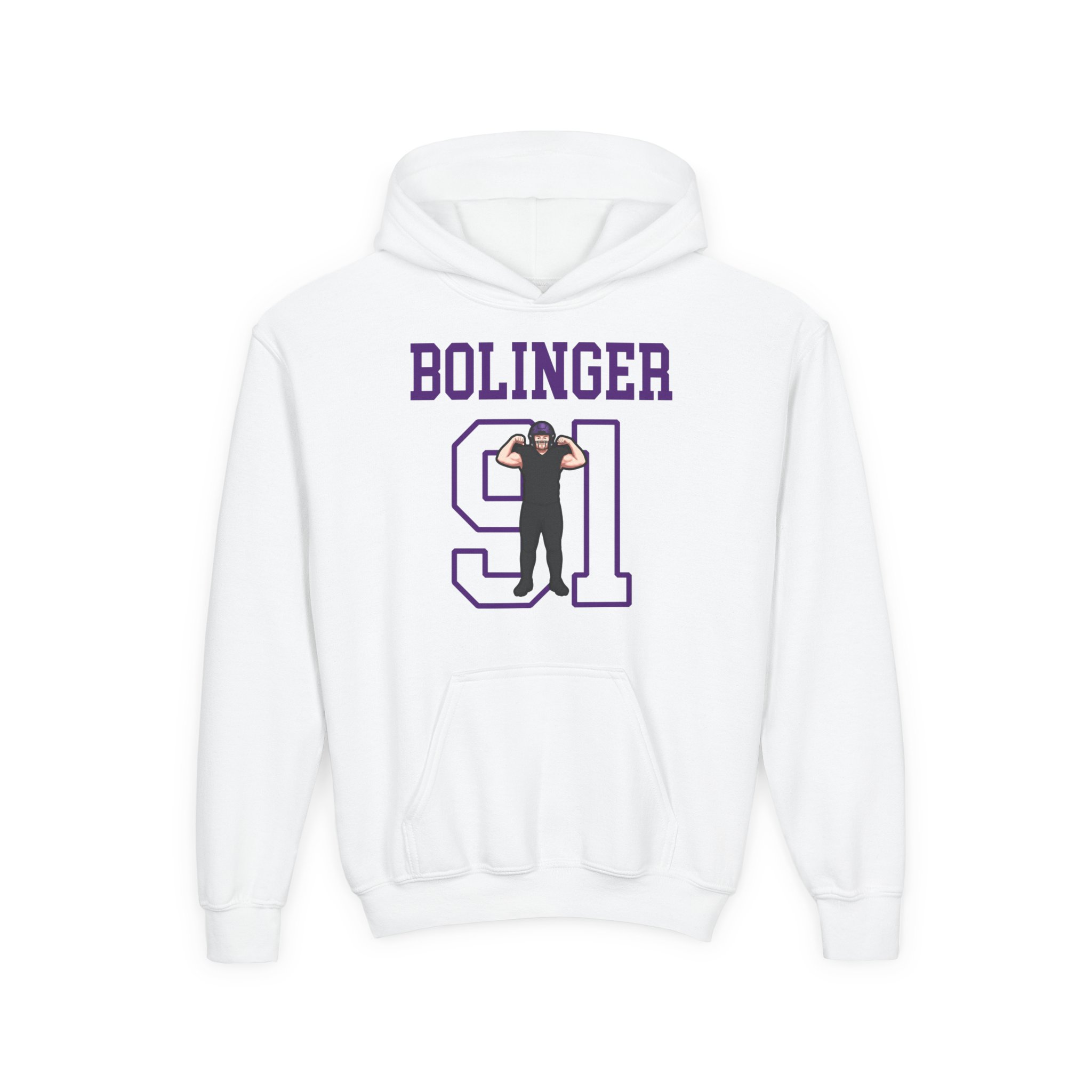 Youth Hoodie — character_shirsey in White