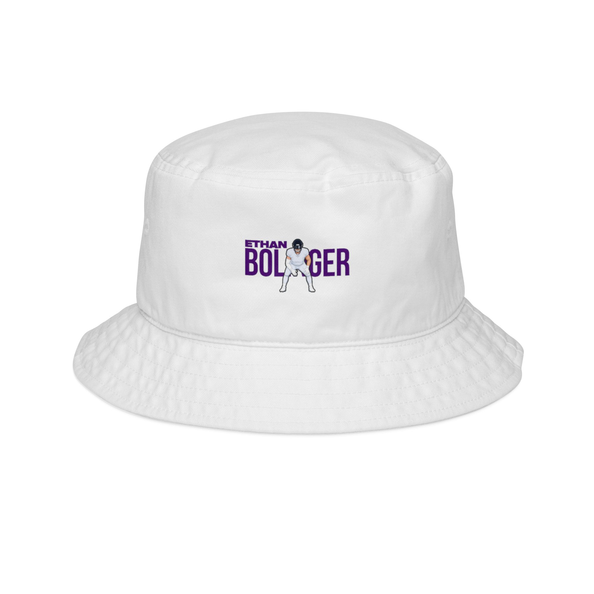 Bucket Hat — character_player_name in White