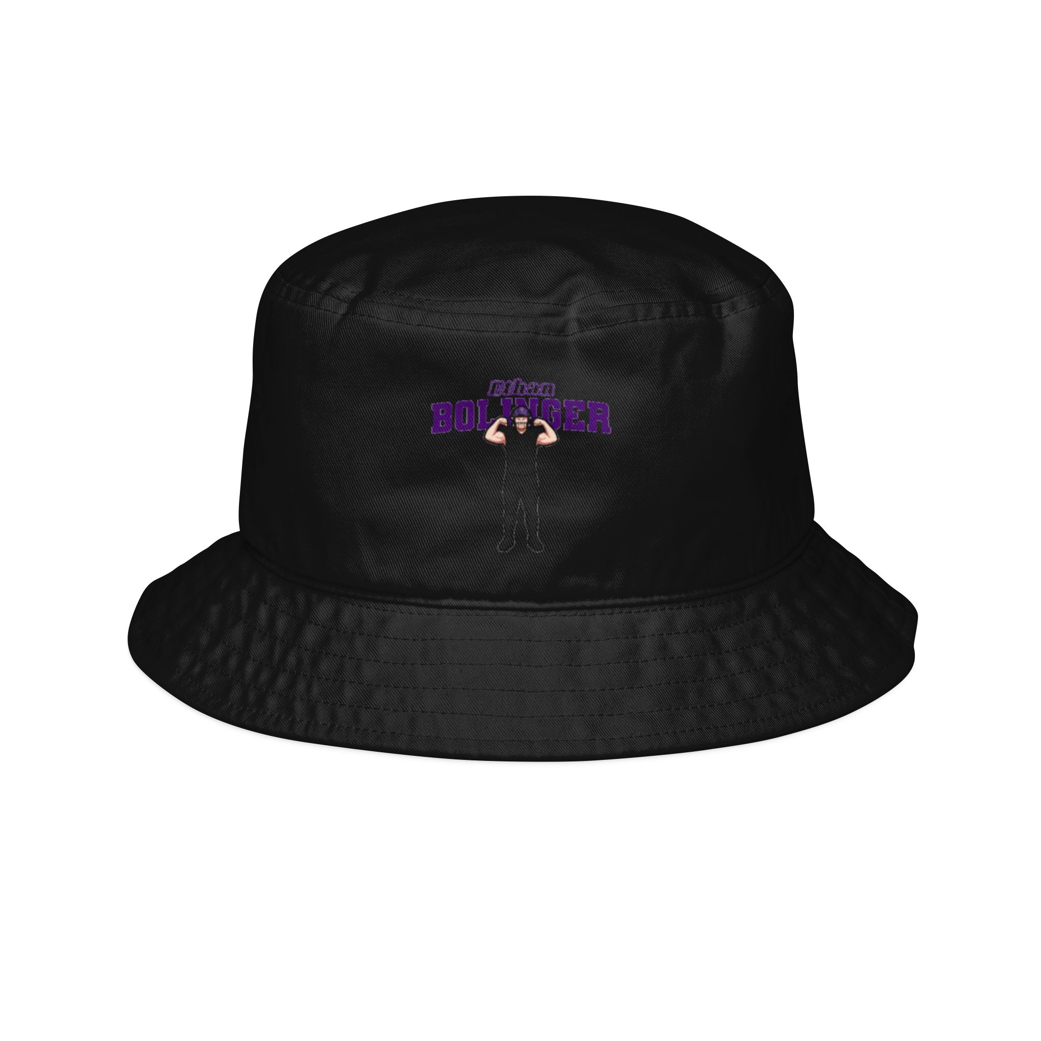 Bucket Hat — character_name_arch in Black