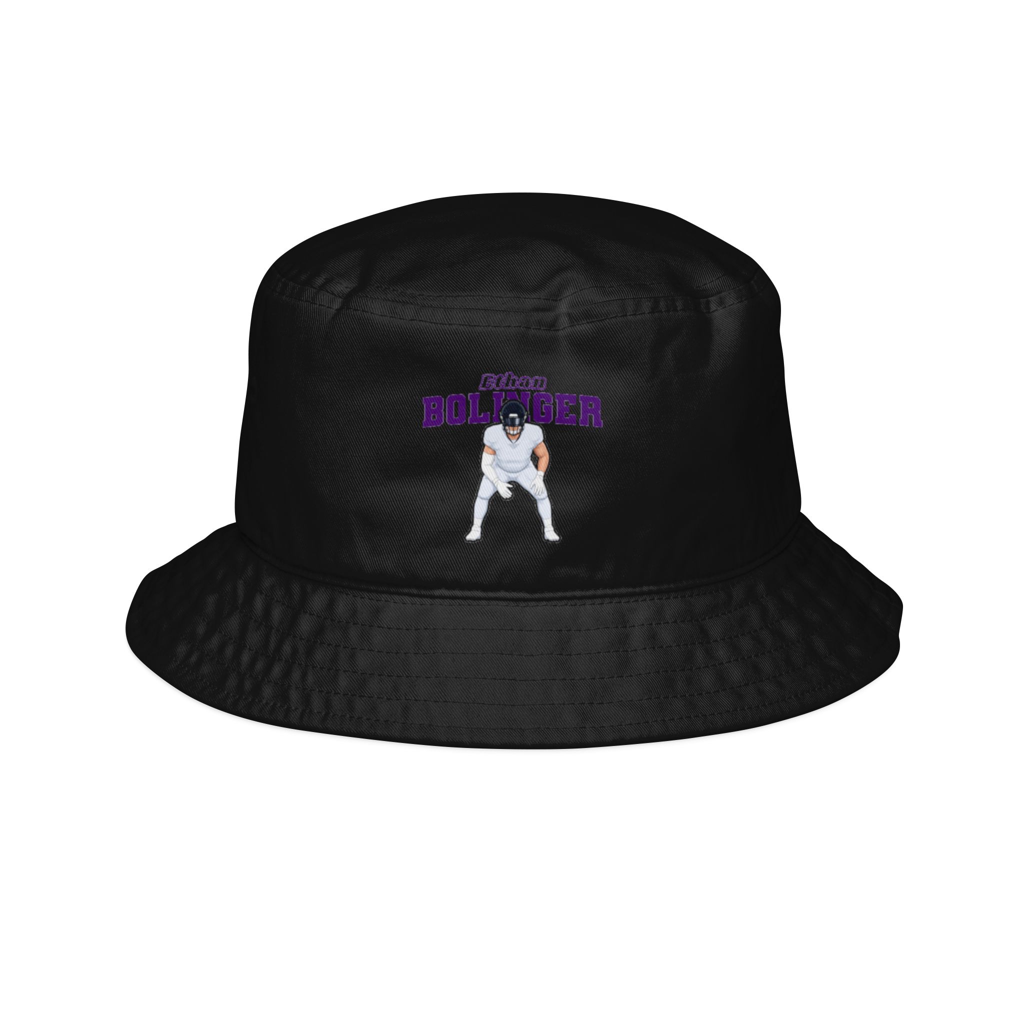 Bucket Hat — character_name_arch in Black