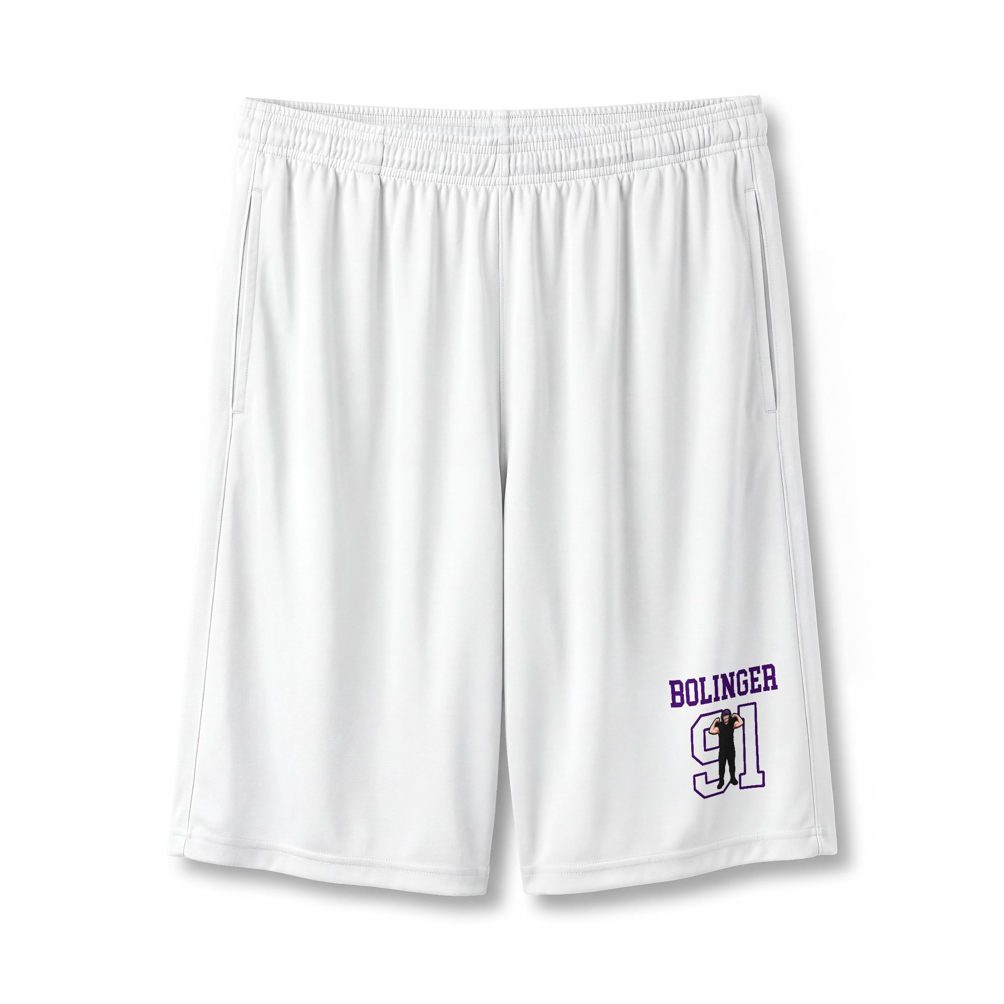 Shorts — character_shirsey in White