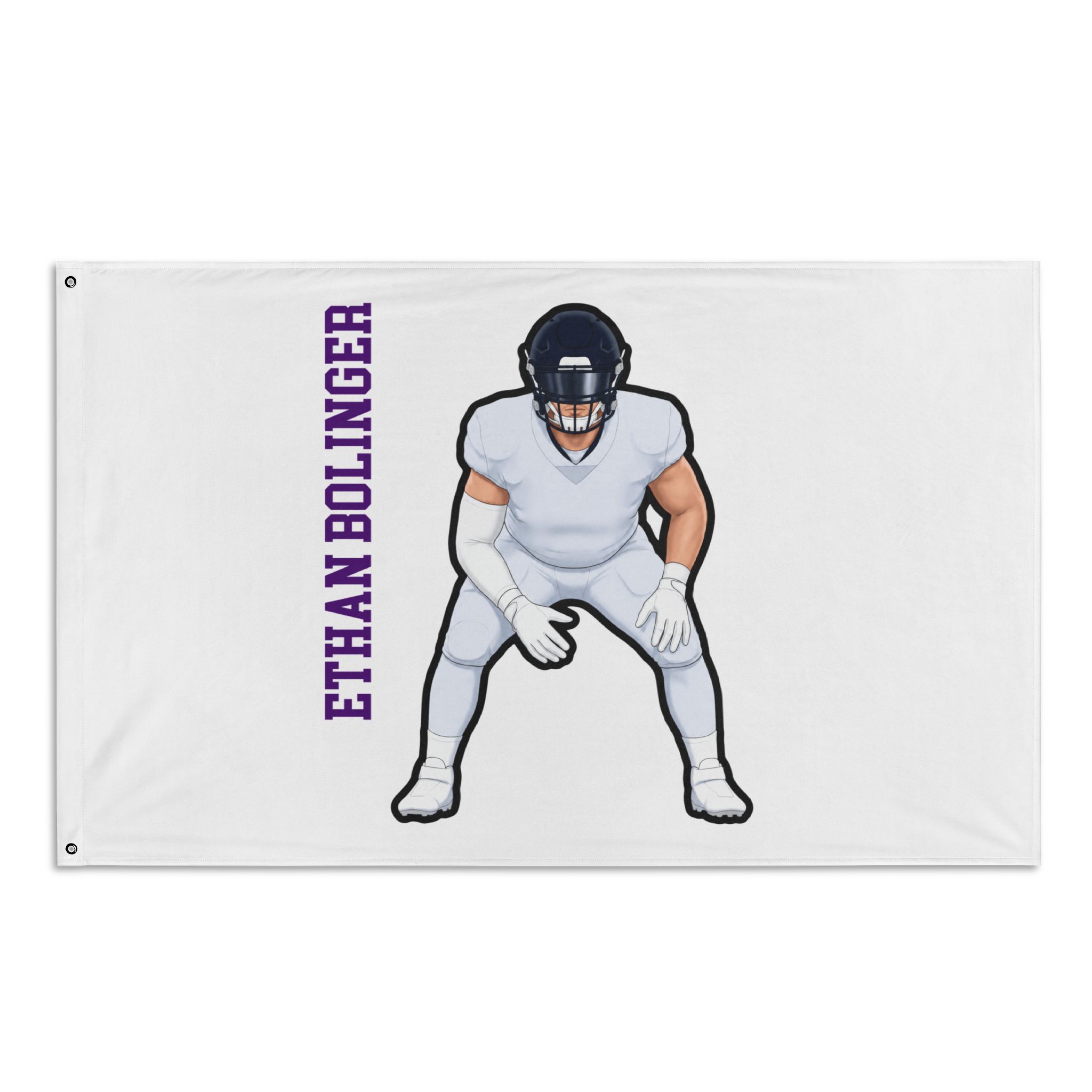 Flag (35 × 56 in) — character_name_vertical in Classic