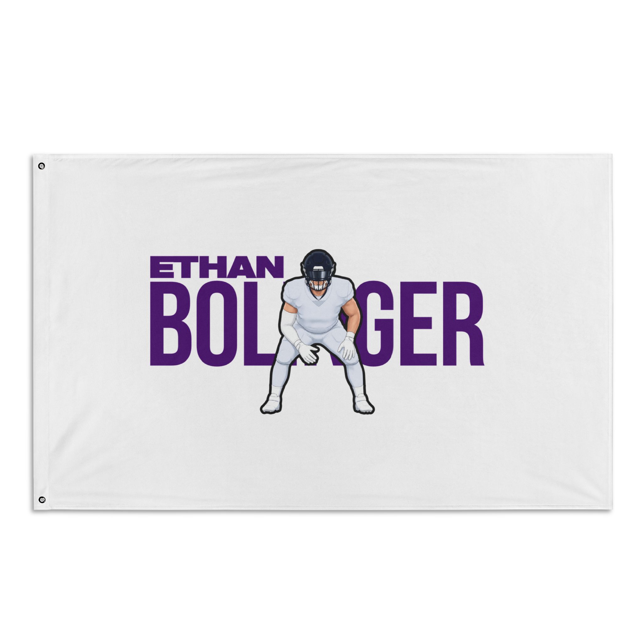 Flag (35 × 56 in) — character_player_name in Classic