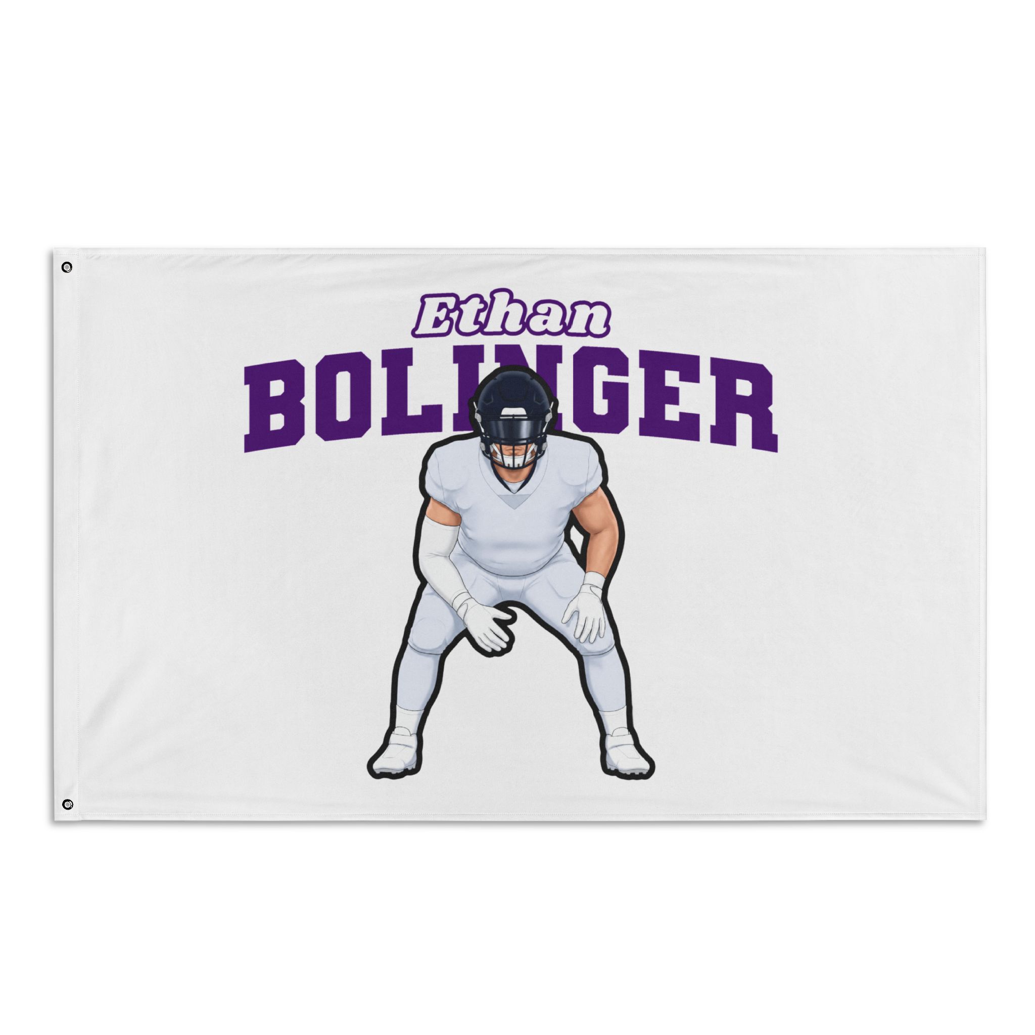 Flag (35 × 56 in) — character_name_arch in Classic