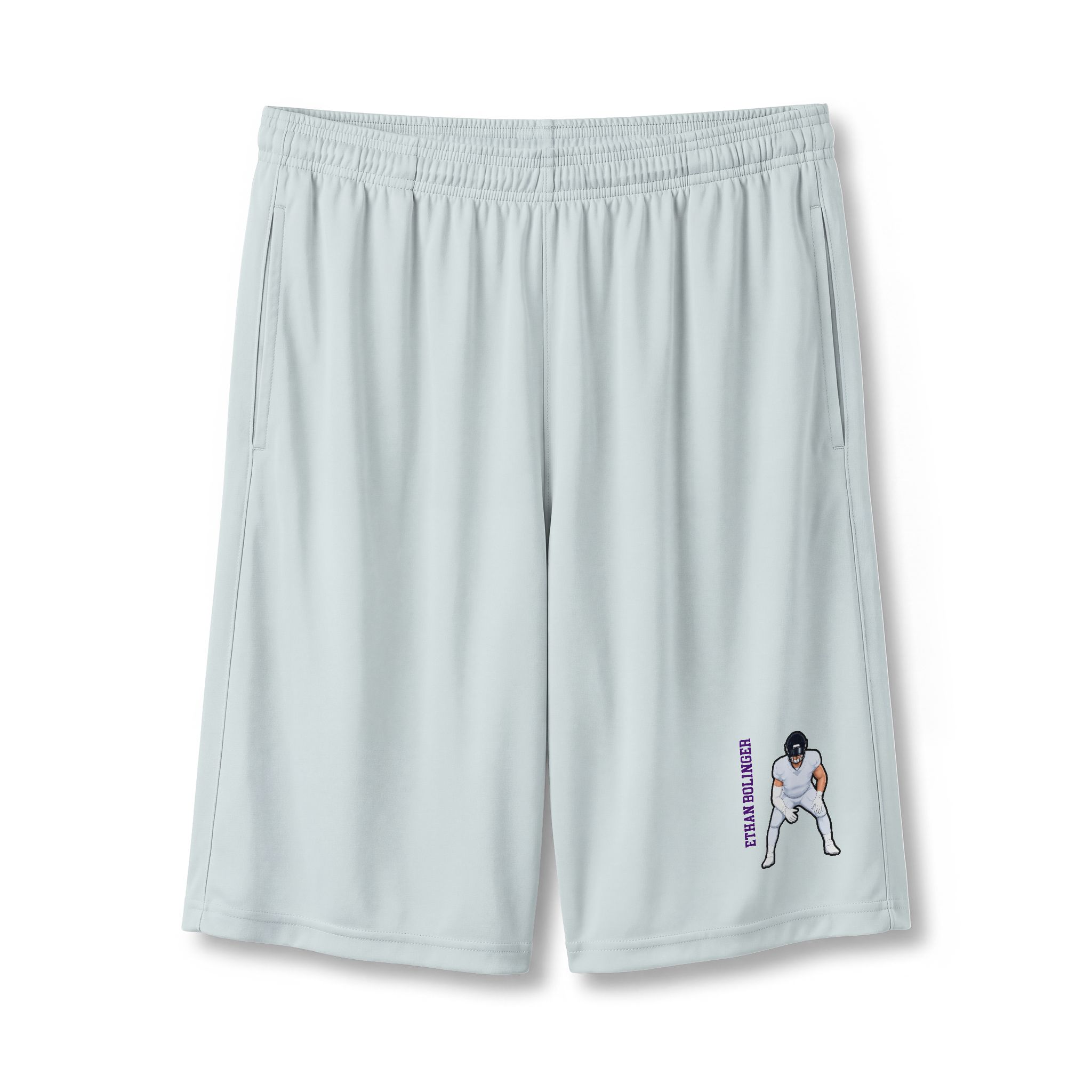 Shorts — character_name_vertical in Silver