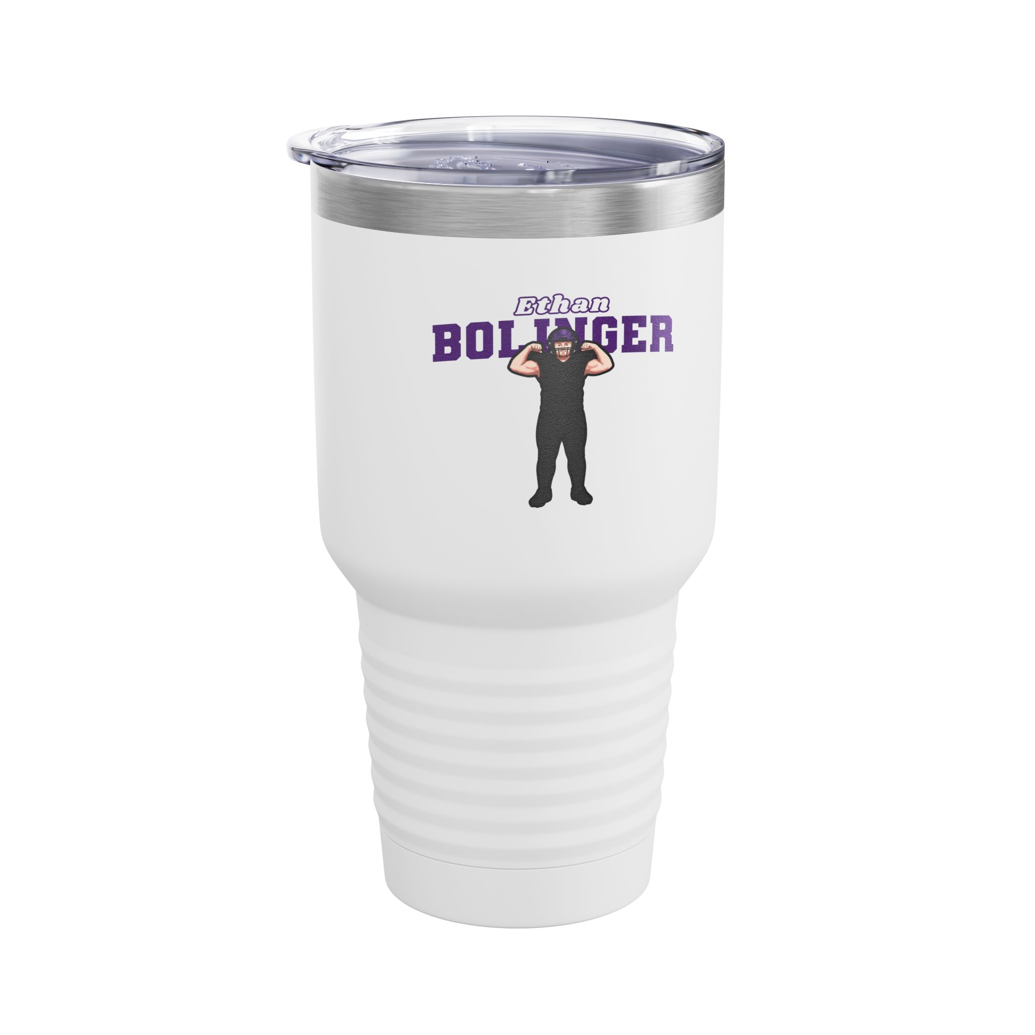 30oz Tumbler — character_name_arch in White