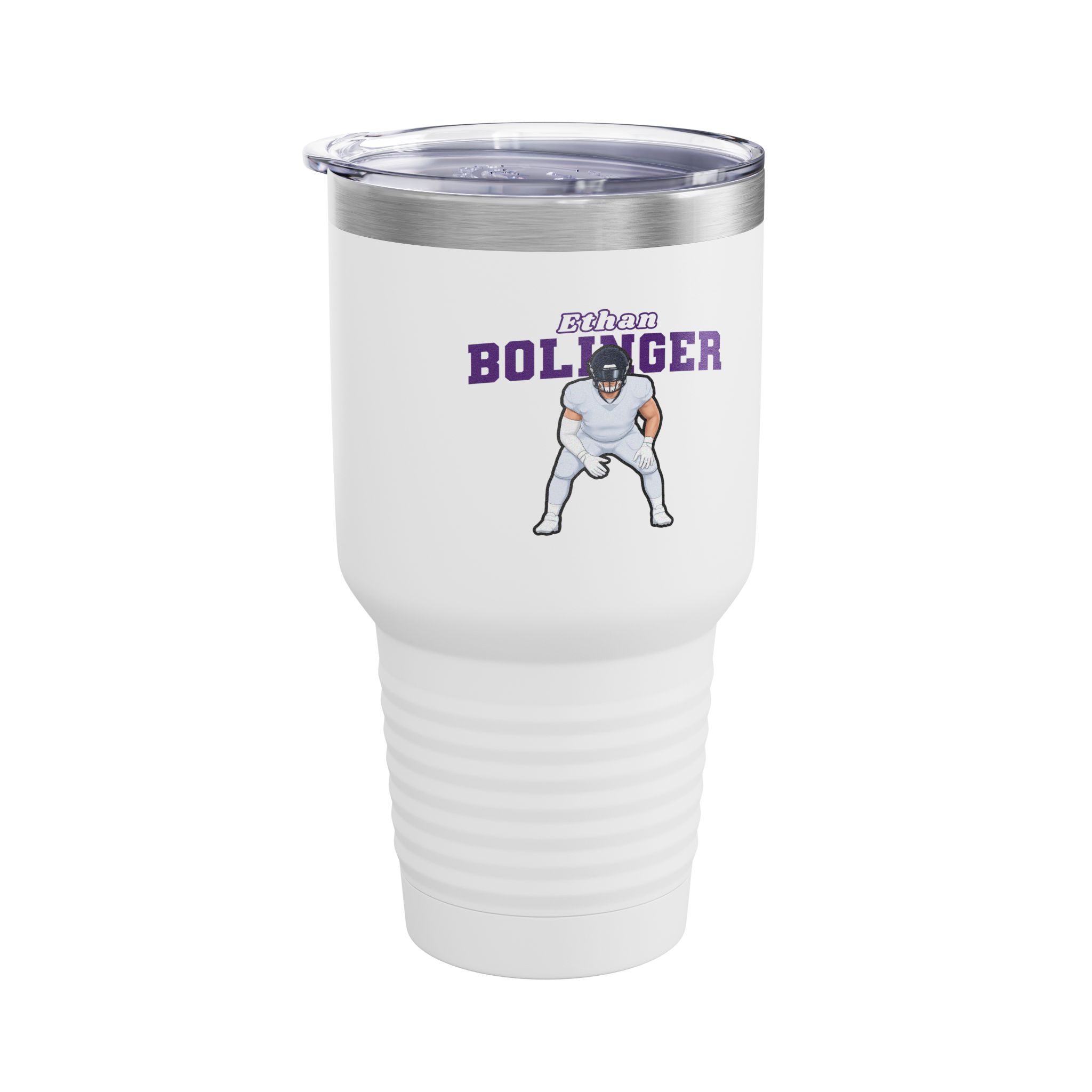 30oz Tumbler — character_name_arch in White