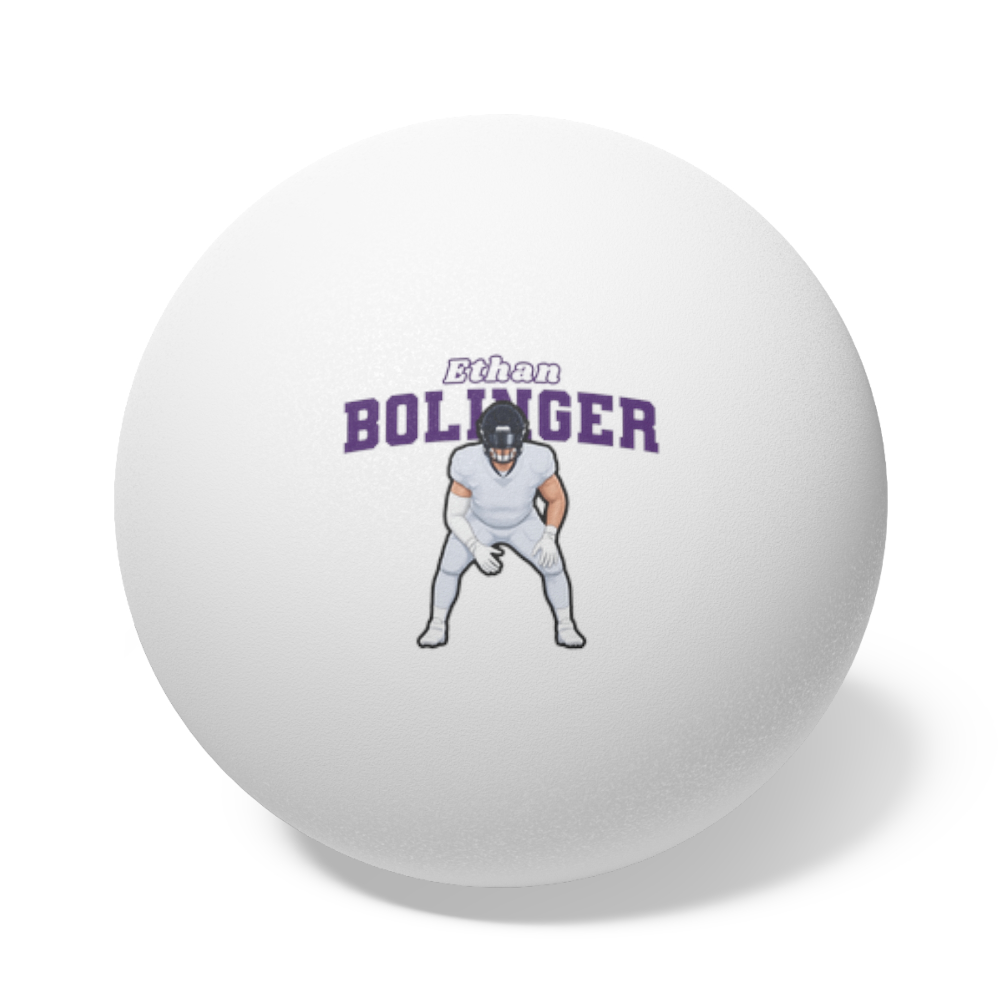 Ping Pong Balls, 6 pcs — character_name_arch in White