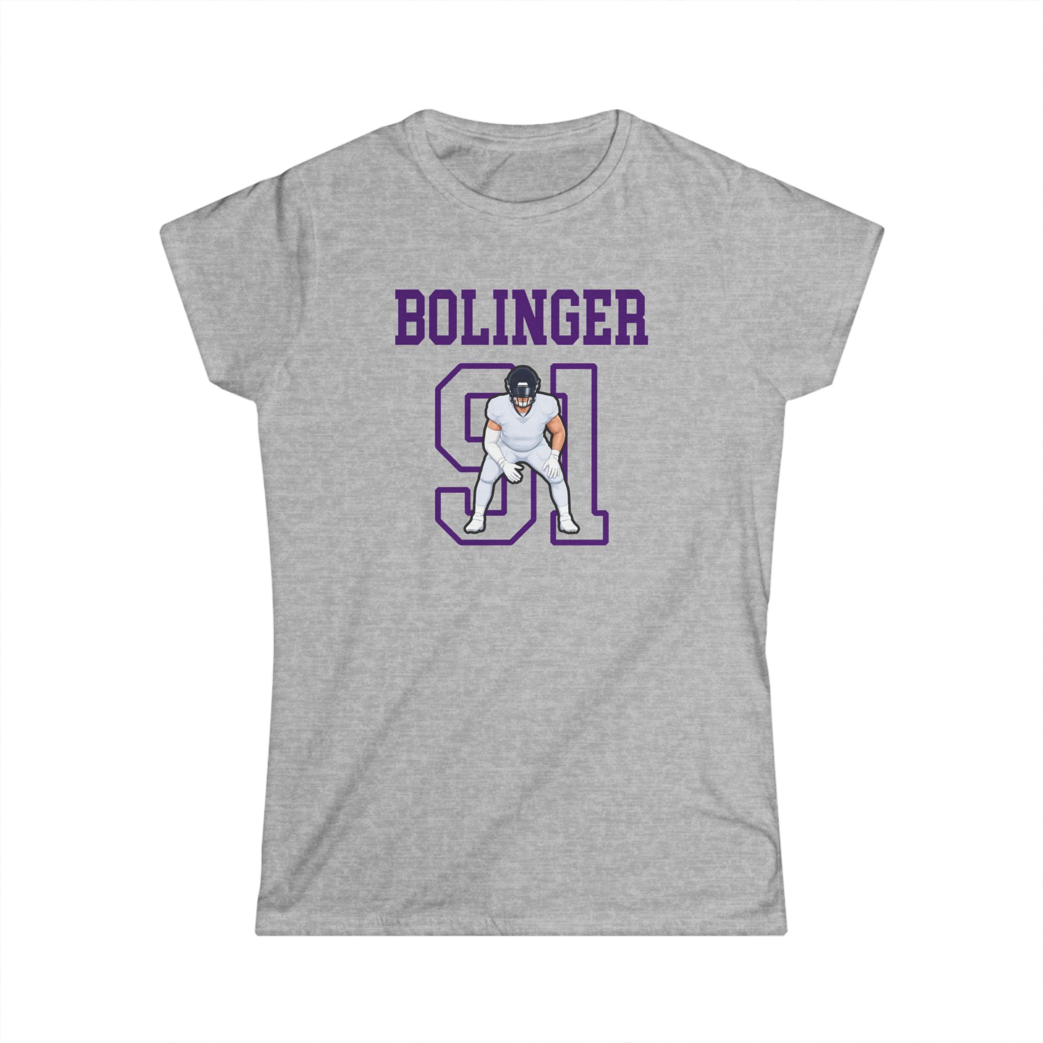 Women's Softstyle Tee — character_shirsey in Grey