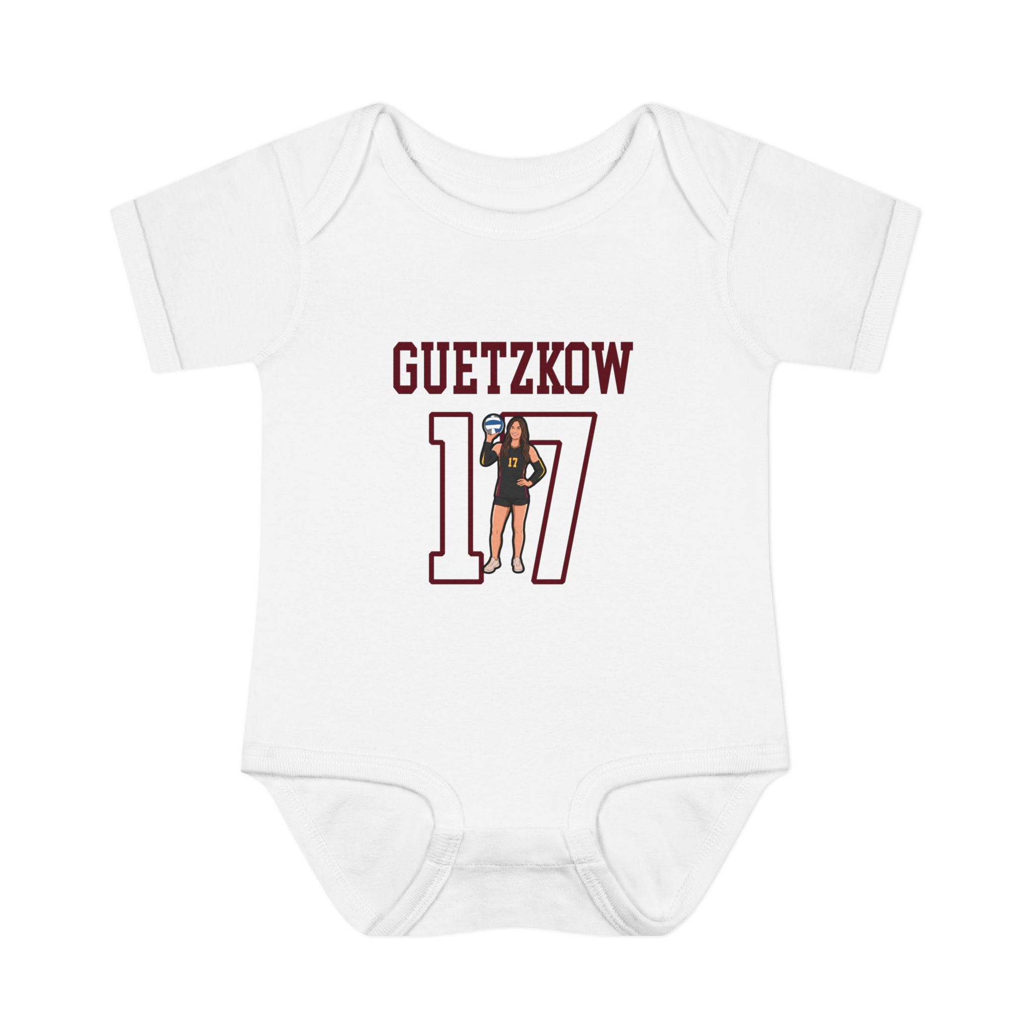 Baby Onesie — character_shirsey in White