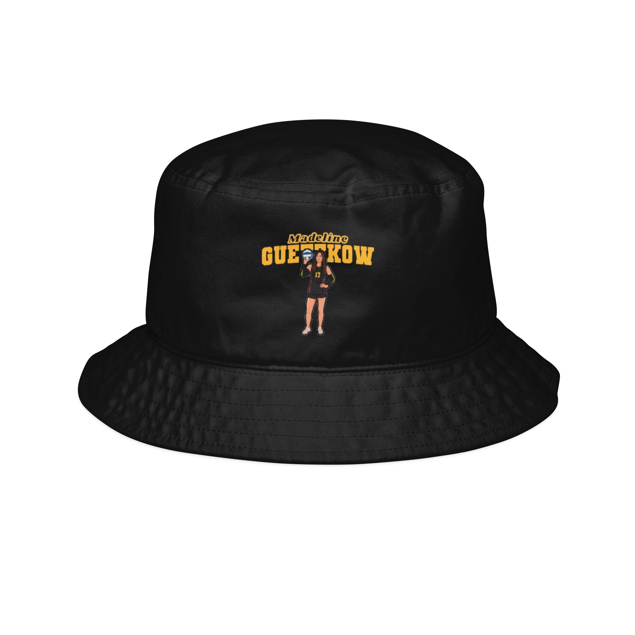 Bucket Hat — character_name_arch in Black