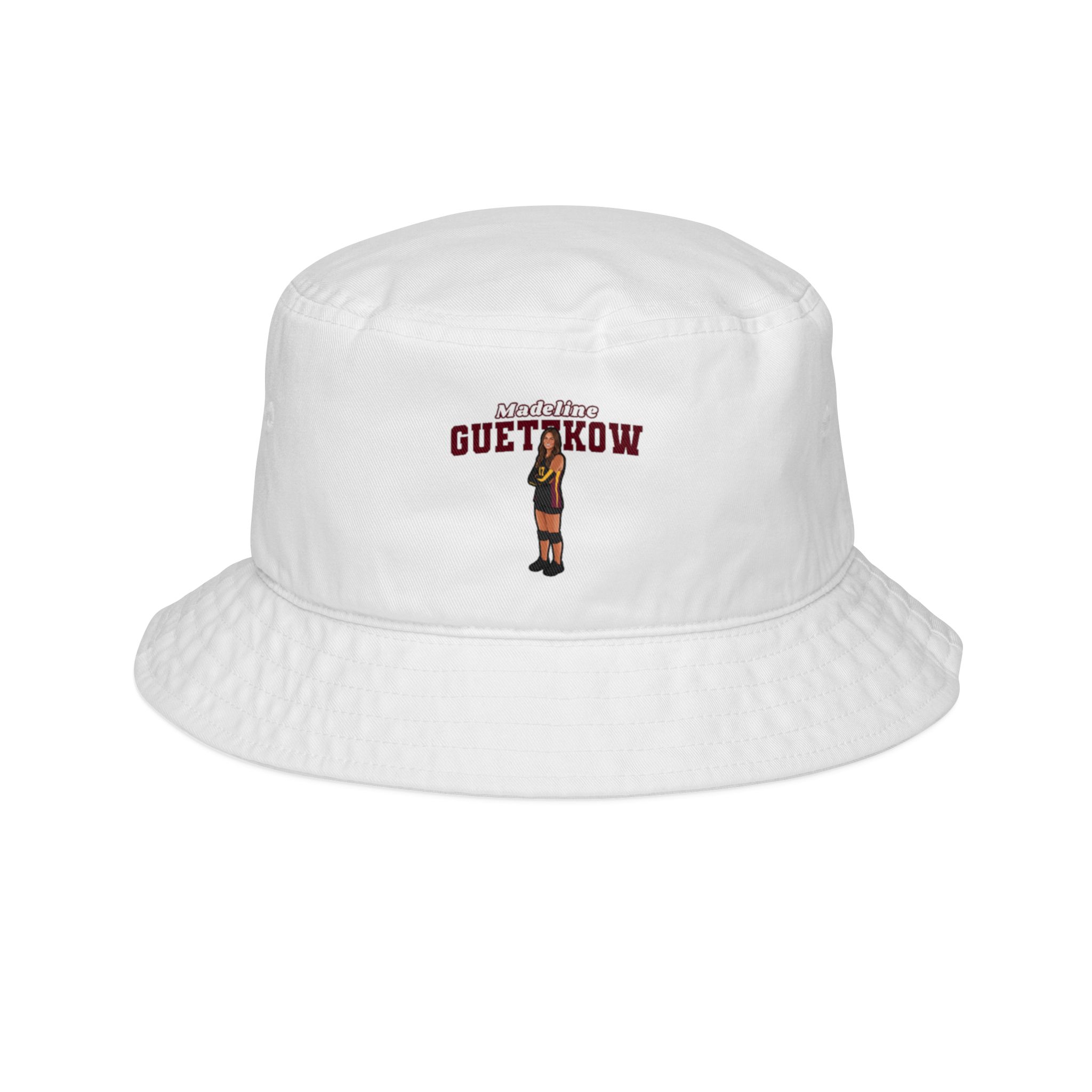 Bucket Hat — character_name_arch in White