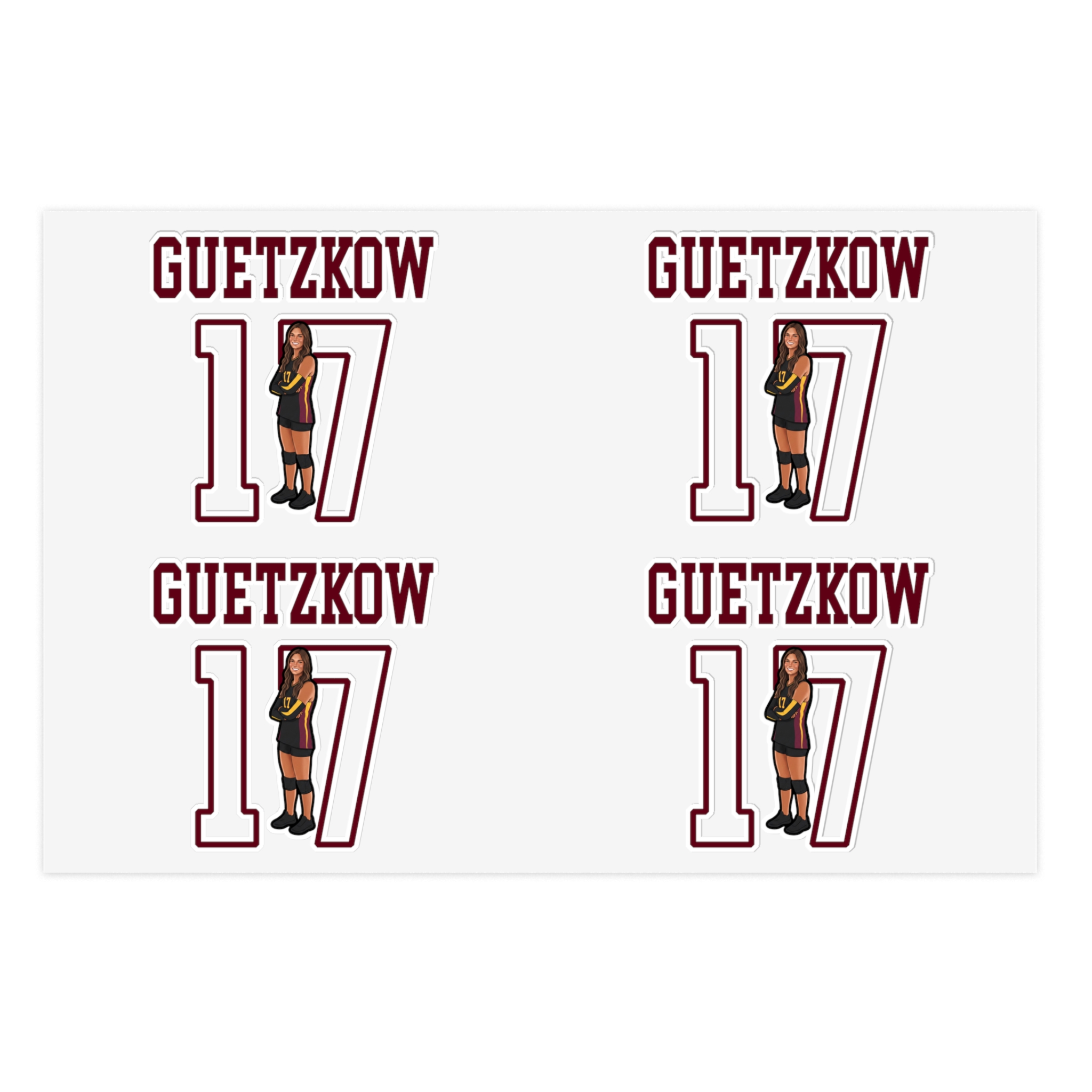 Sticker Sheet — character_shirsey in Classic
