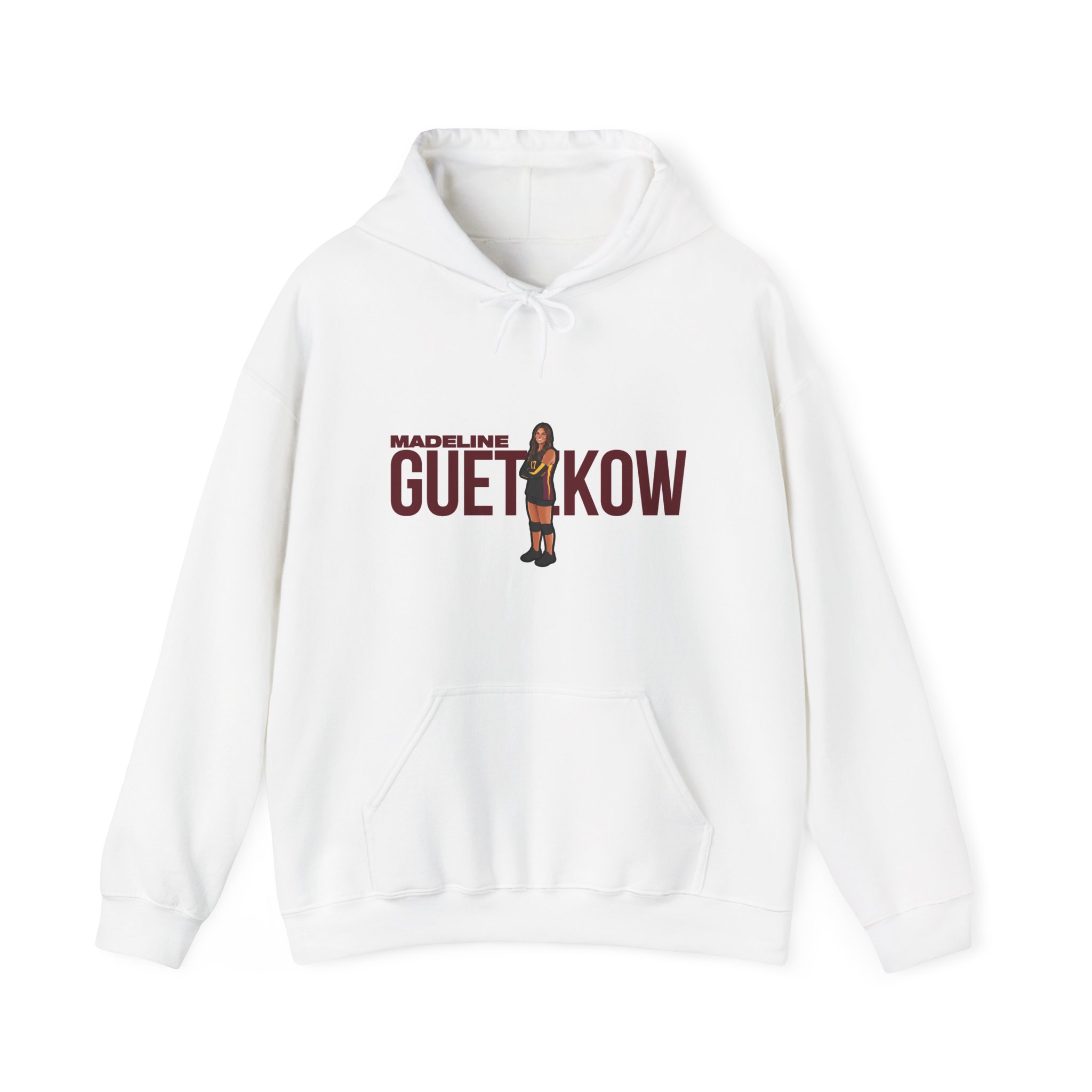 Hoodie — character_player_name in White