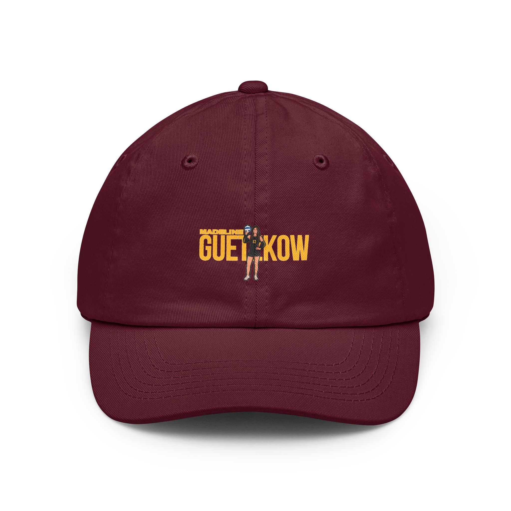 Classic Cap — character_player_name in Maroon