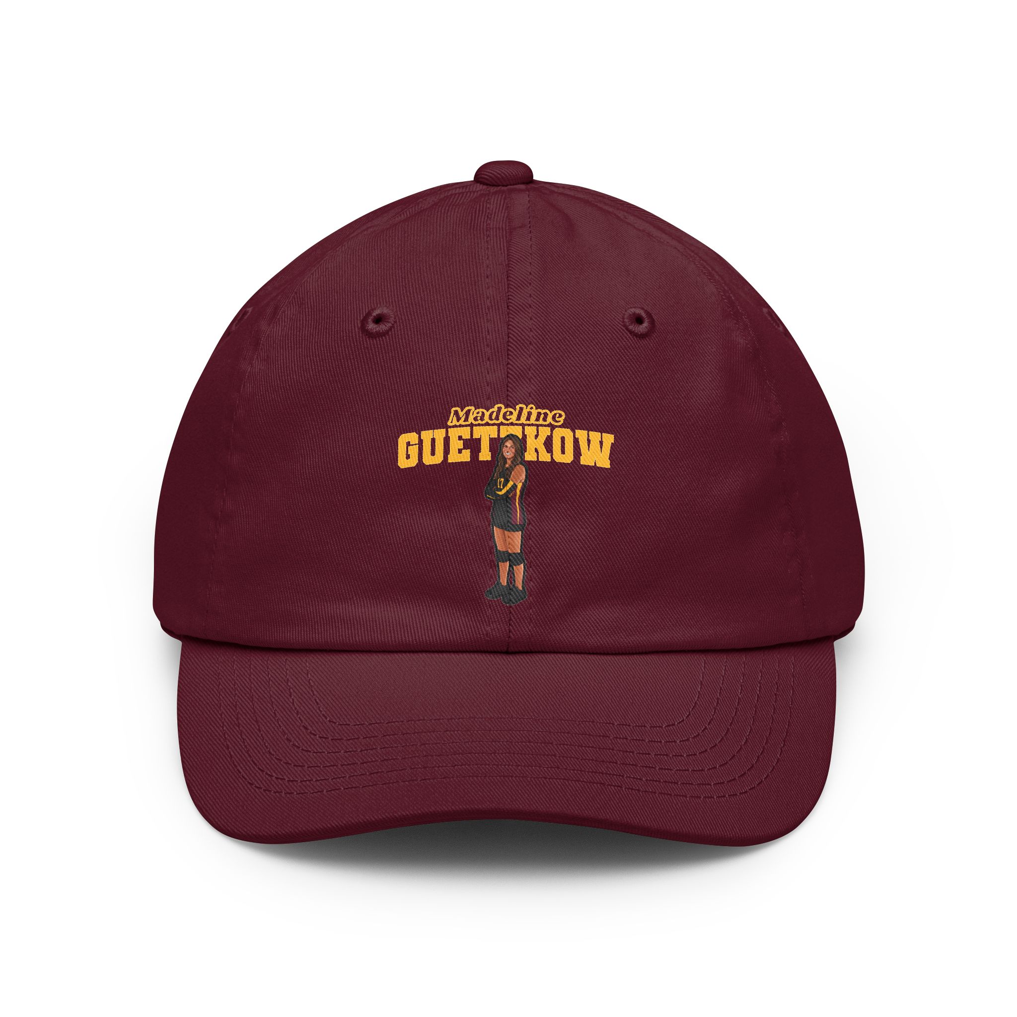 Classic Cap — character_name_arch in Maroon