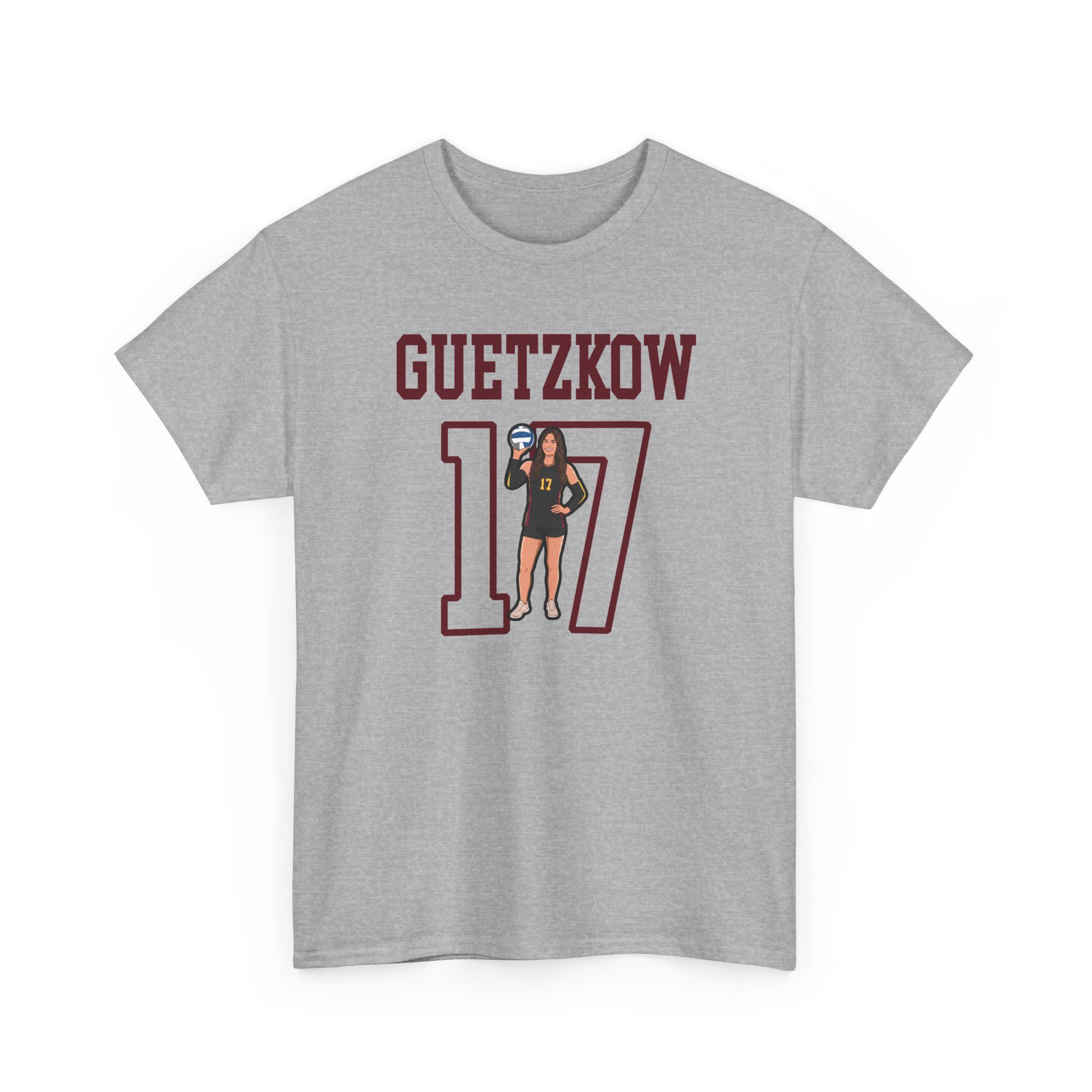 Tee — character_shirsey in Grey